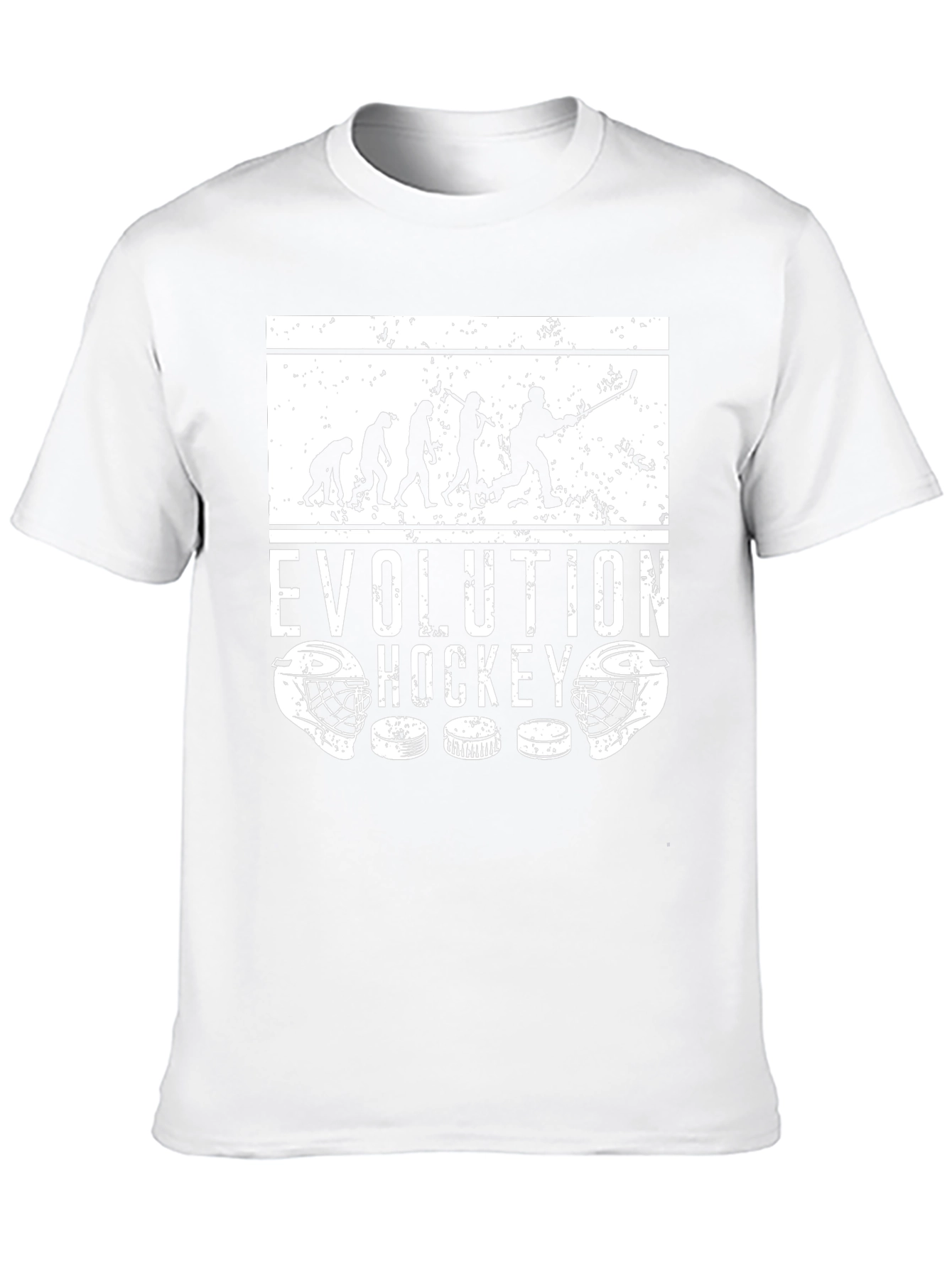 Hockey Evolution Graphic Tee - Black