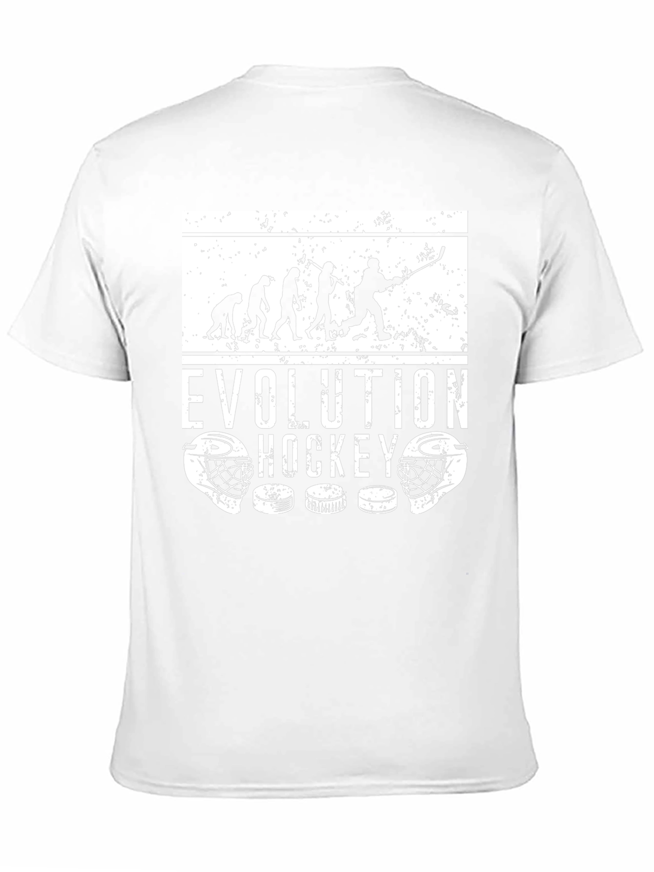 Hockey Evolution Graphic Tee - Black