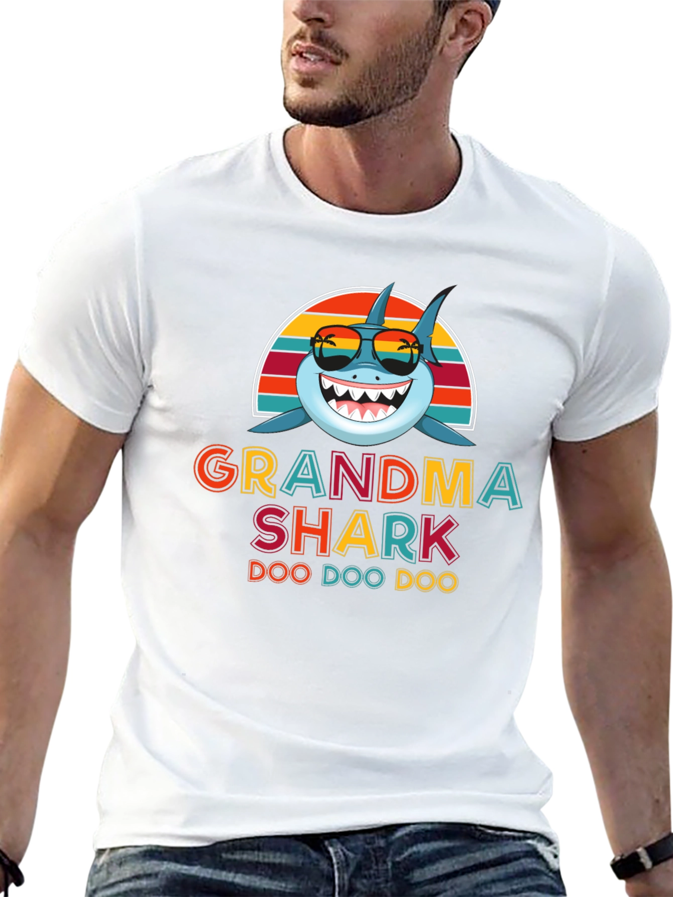 Grandma Shark T-Shirt - Doo Doo Doo