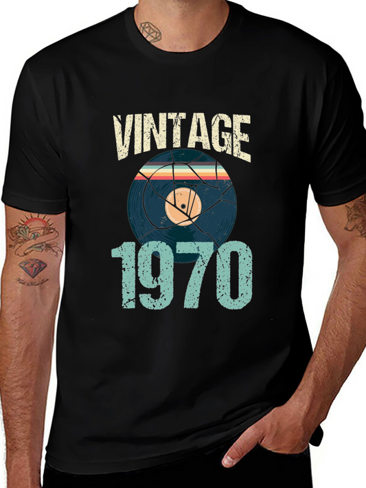 Vintage 1970 Broken Record T-Shirt