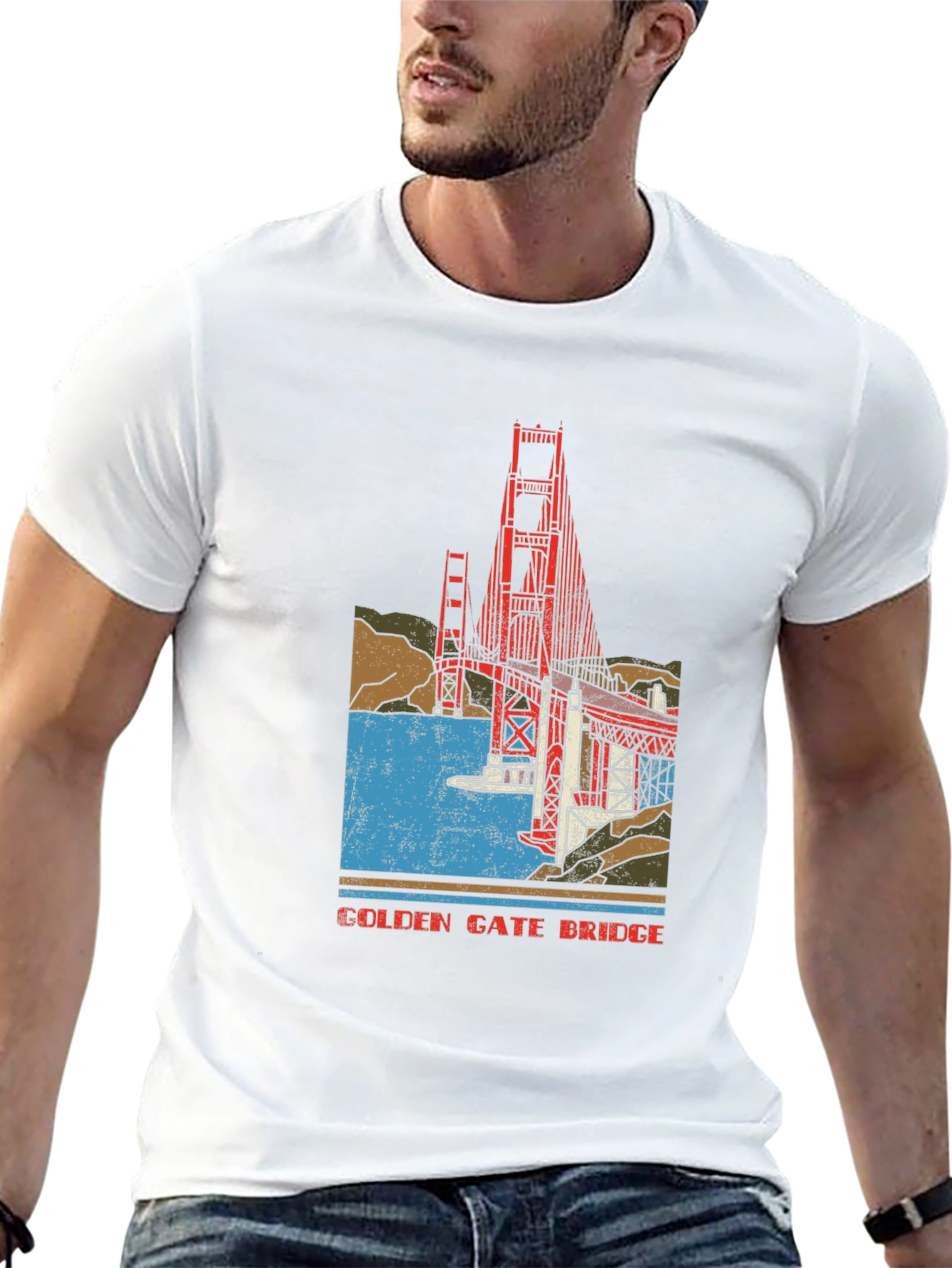 Golden Gate Bridge Graphic Tee