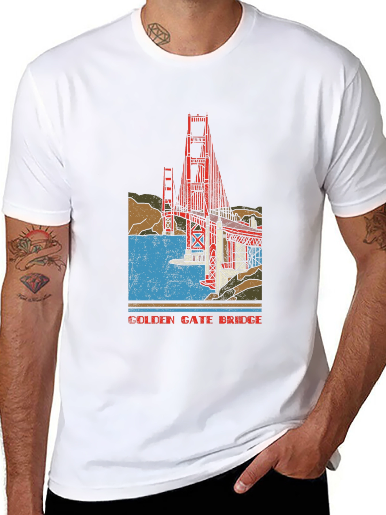 Golden Gate Bridge Graphic Tee