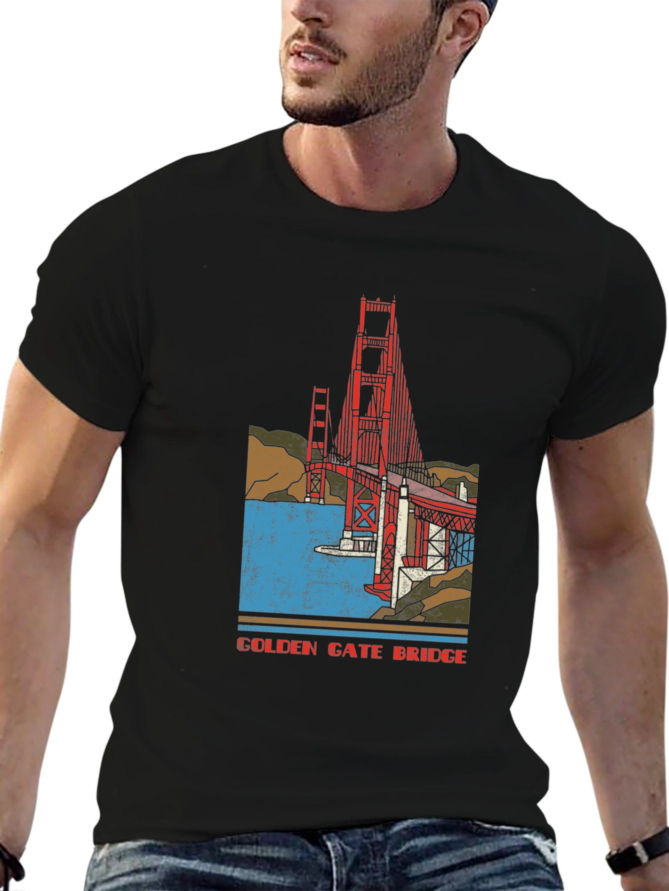 Golden Gate Bridge Graphic Tee