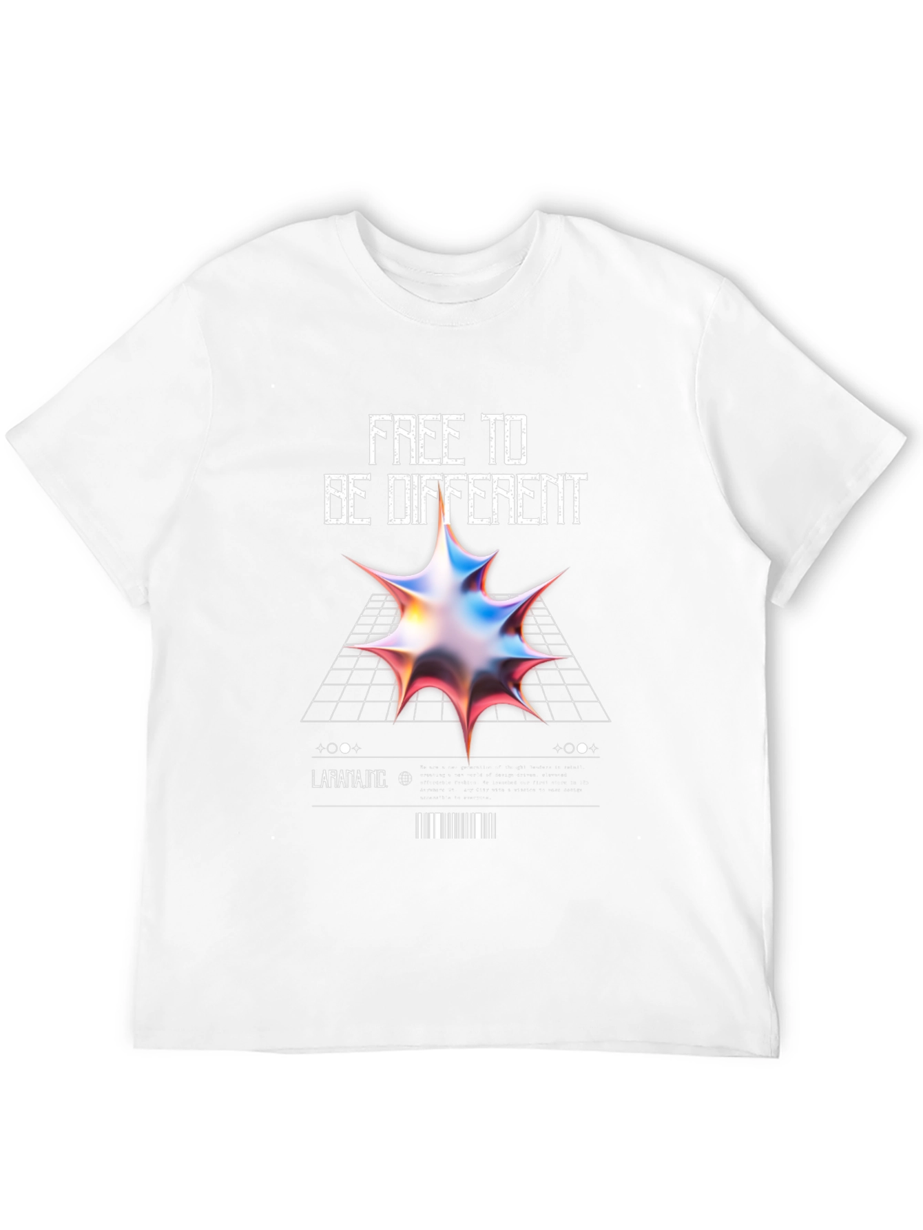 Free to Be Different Graphic Tee - Black