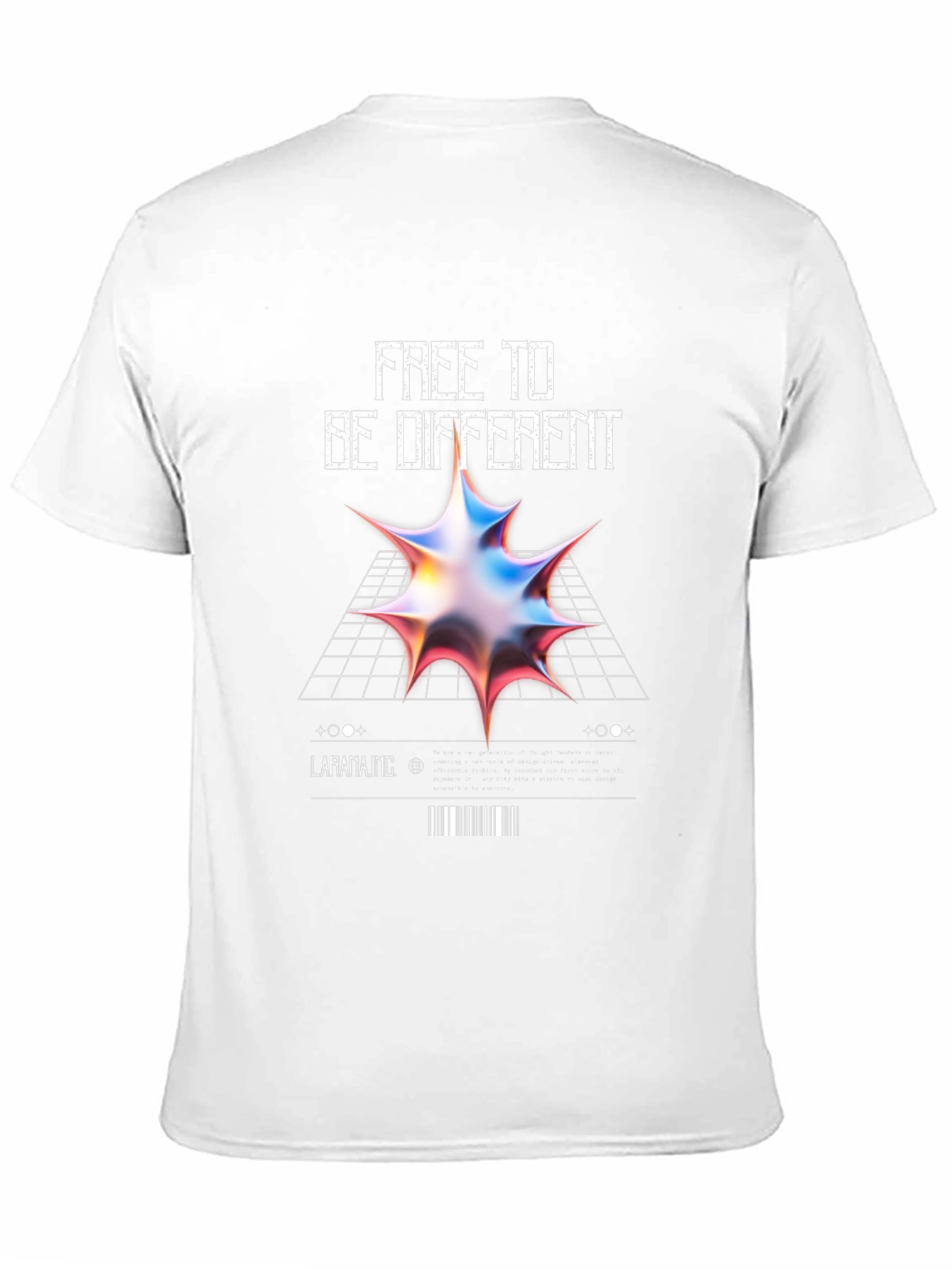 Free to Be Different Graphic Tee - Black