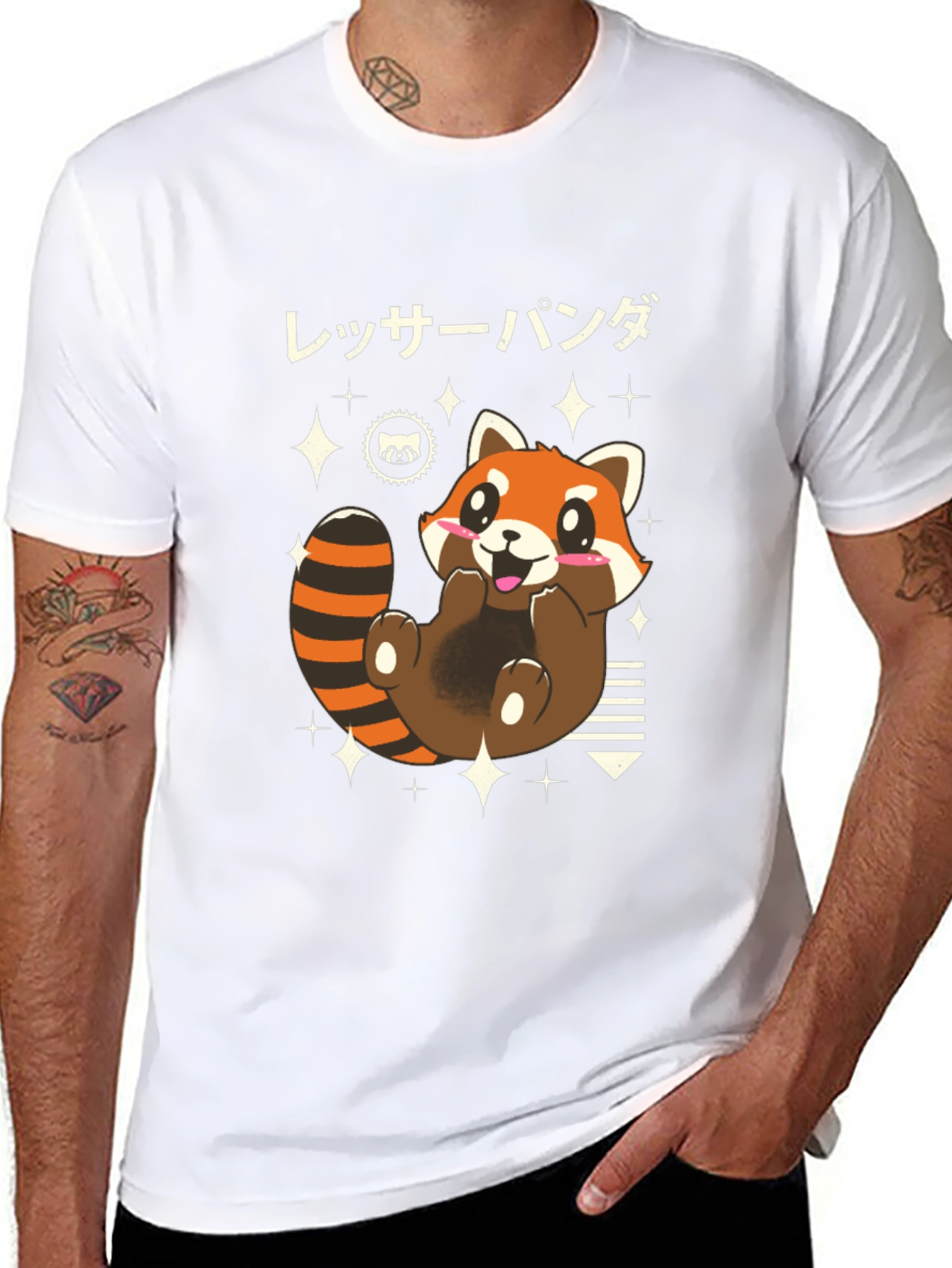 Cute Red Panda T-Shirt - Kawaii Style