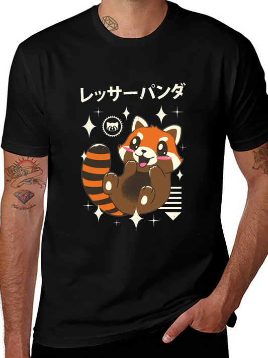 Cute Red Panda T-Shirt - Kawaii Style
