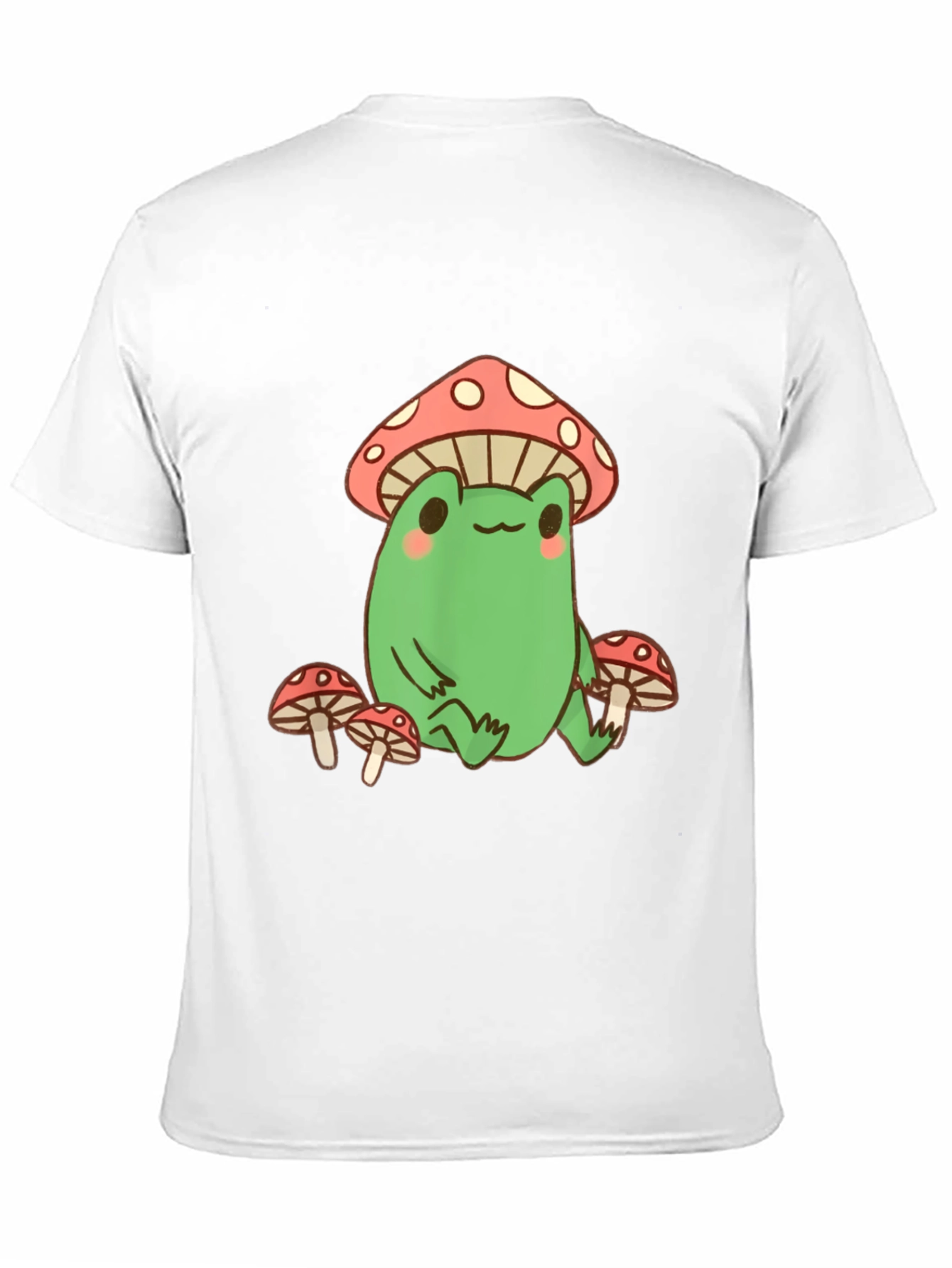 Mushroom Frog Graphic Tee - Black