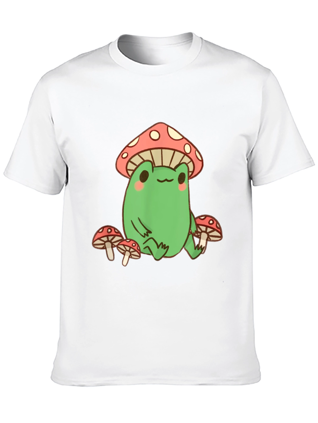 Mushroom Frog Graphic Tee - Black