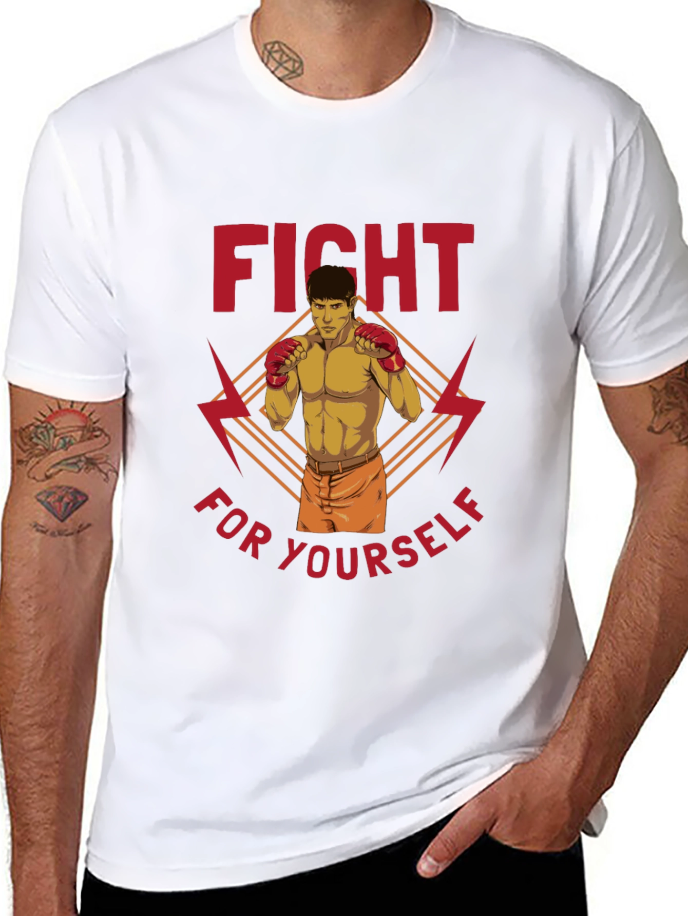 Fight For Yourself Graphic T-Shirt