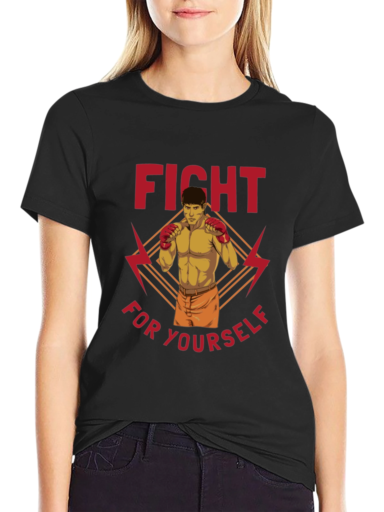 Fight For Yourself Graphic T-Shirt