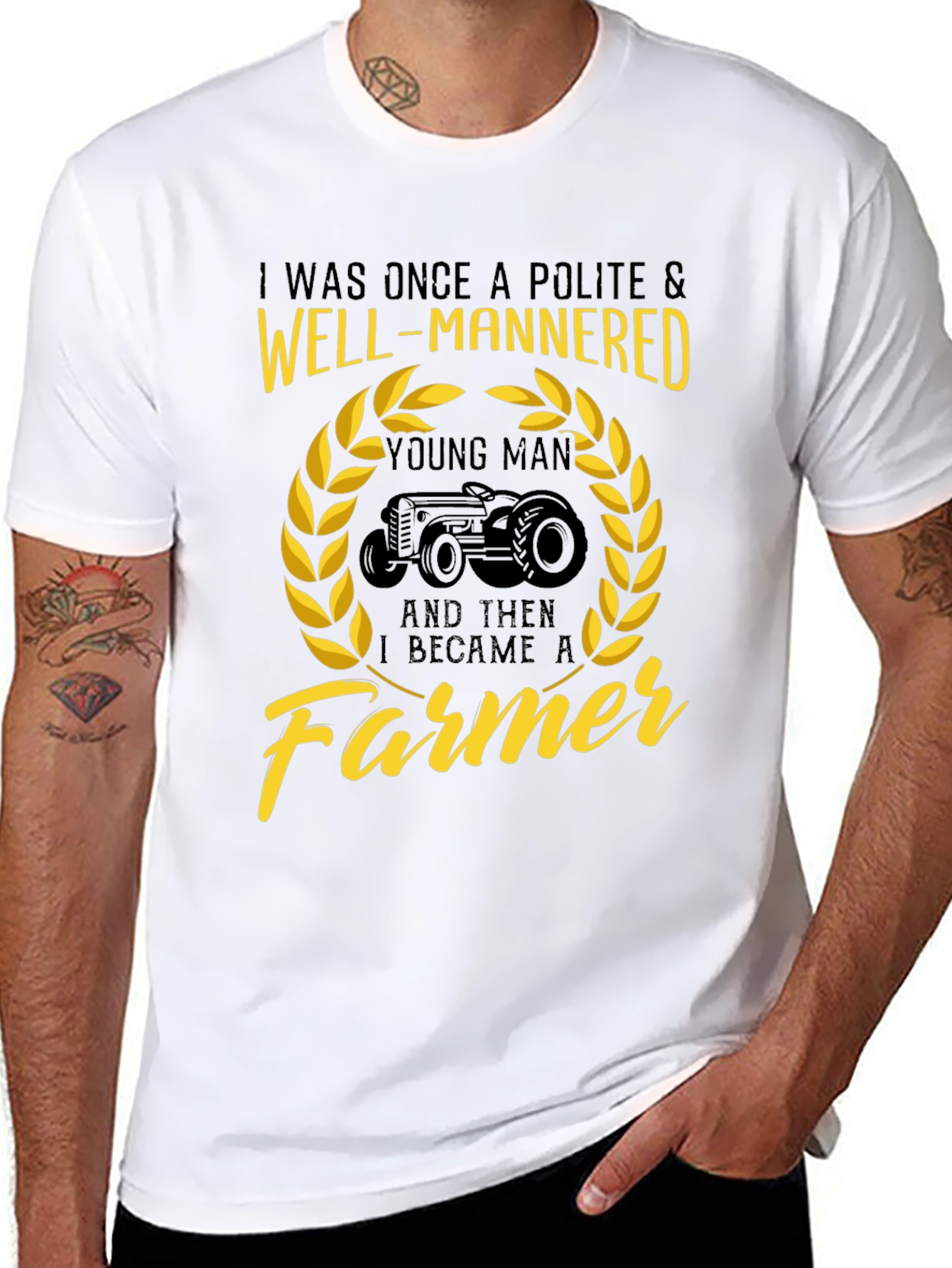 Polite to Farmer Graphic Tee