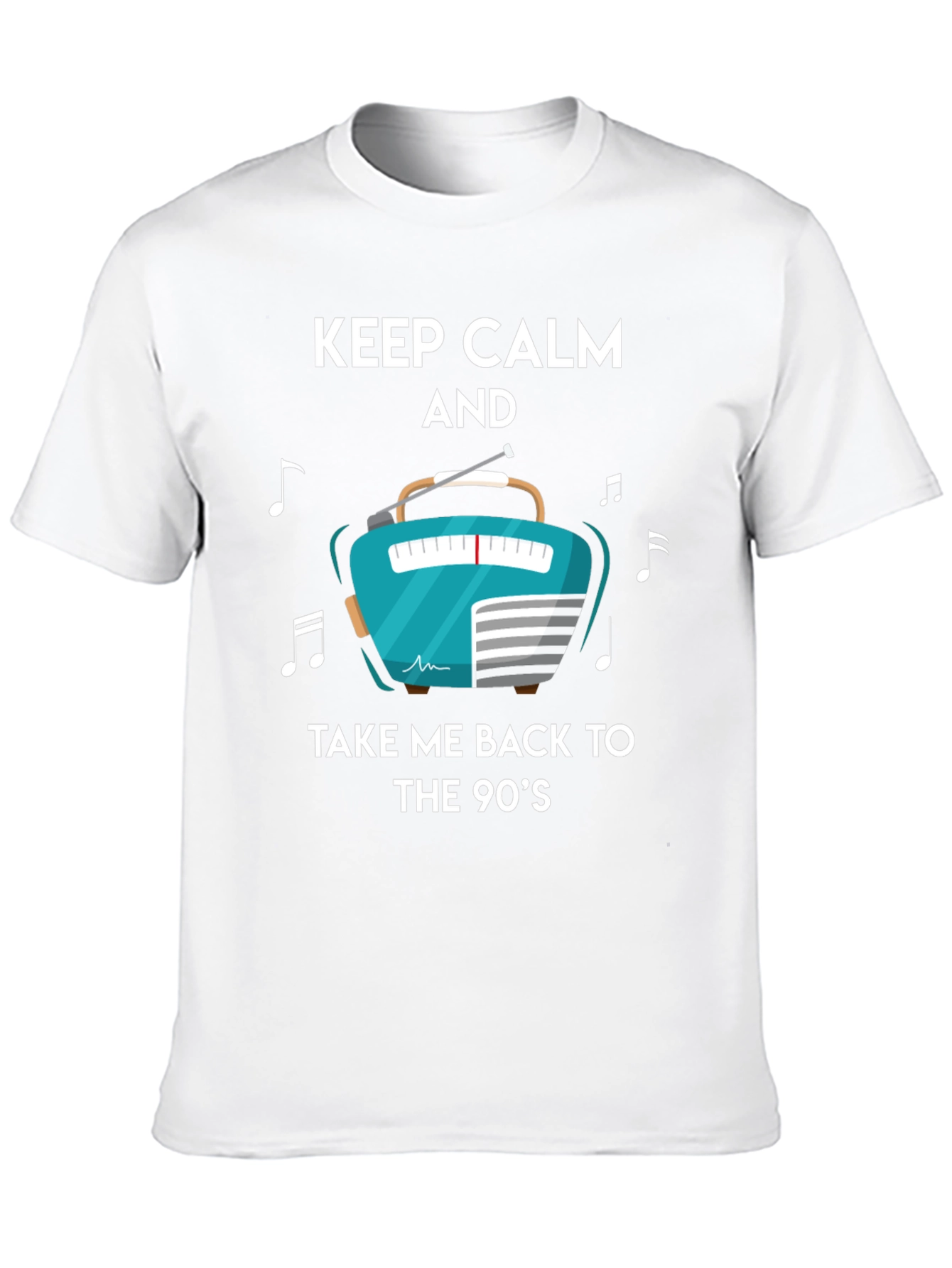 Keep Calm 90s Radio T-Shirt