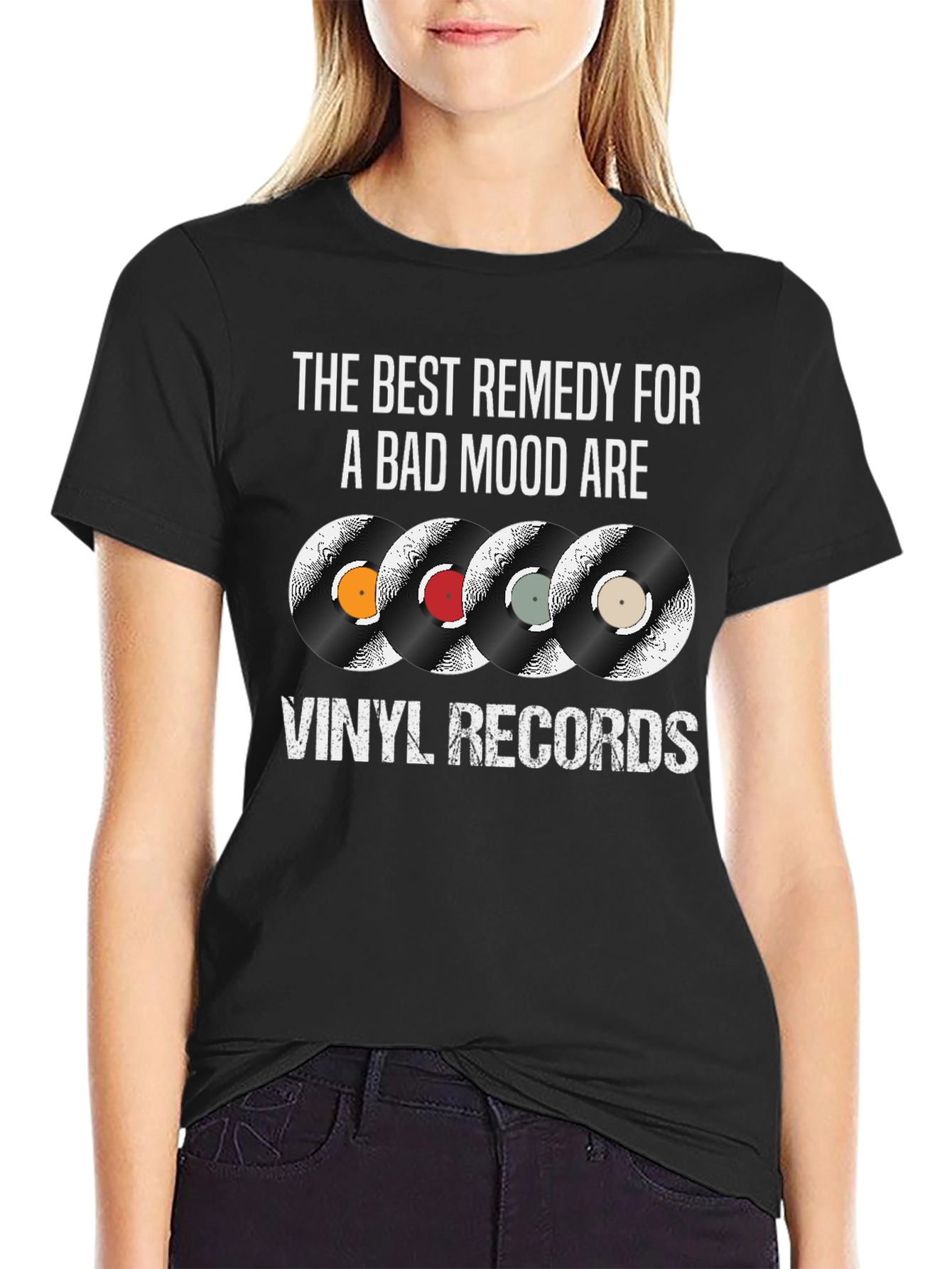 Vinyl Records Remedy T-Shirt