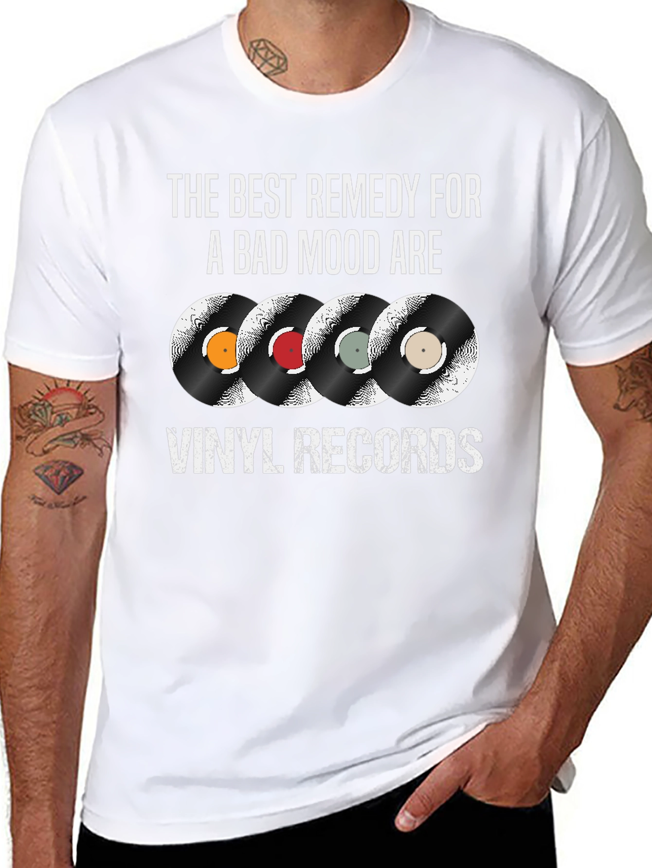 Vinyl Records Remedy T-Shirt