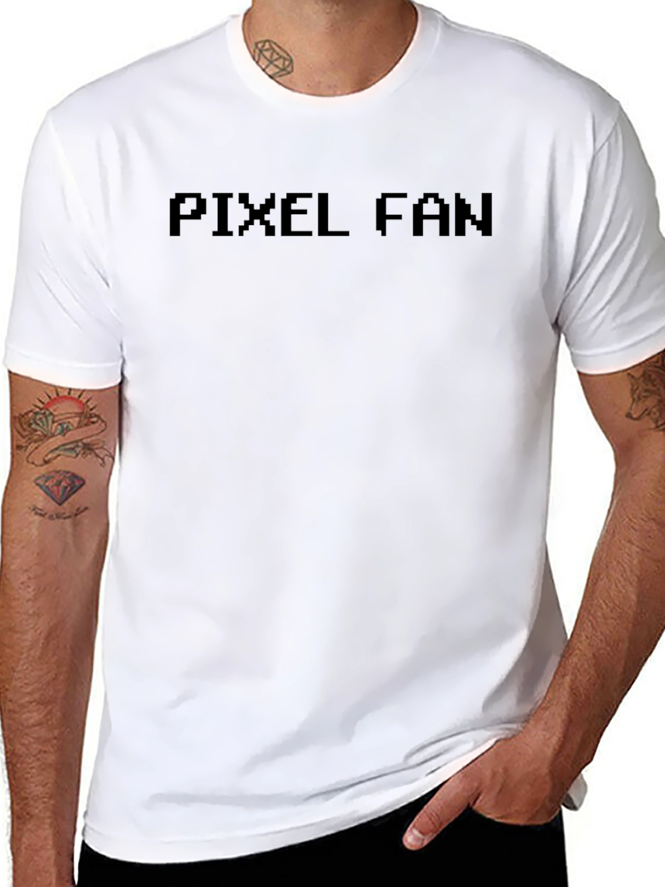 Pixel Fan T-Shirt - Retro Gaming Style