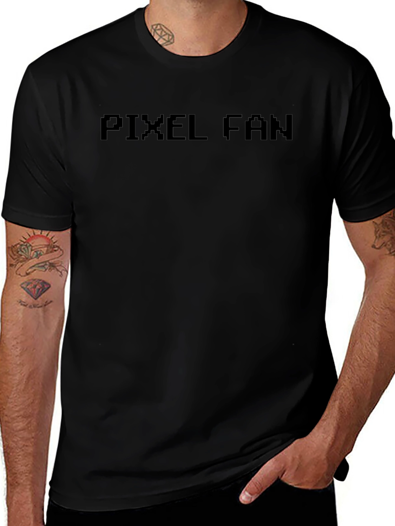 Pixel Fan T-Shirt - Retro Gaming Style