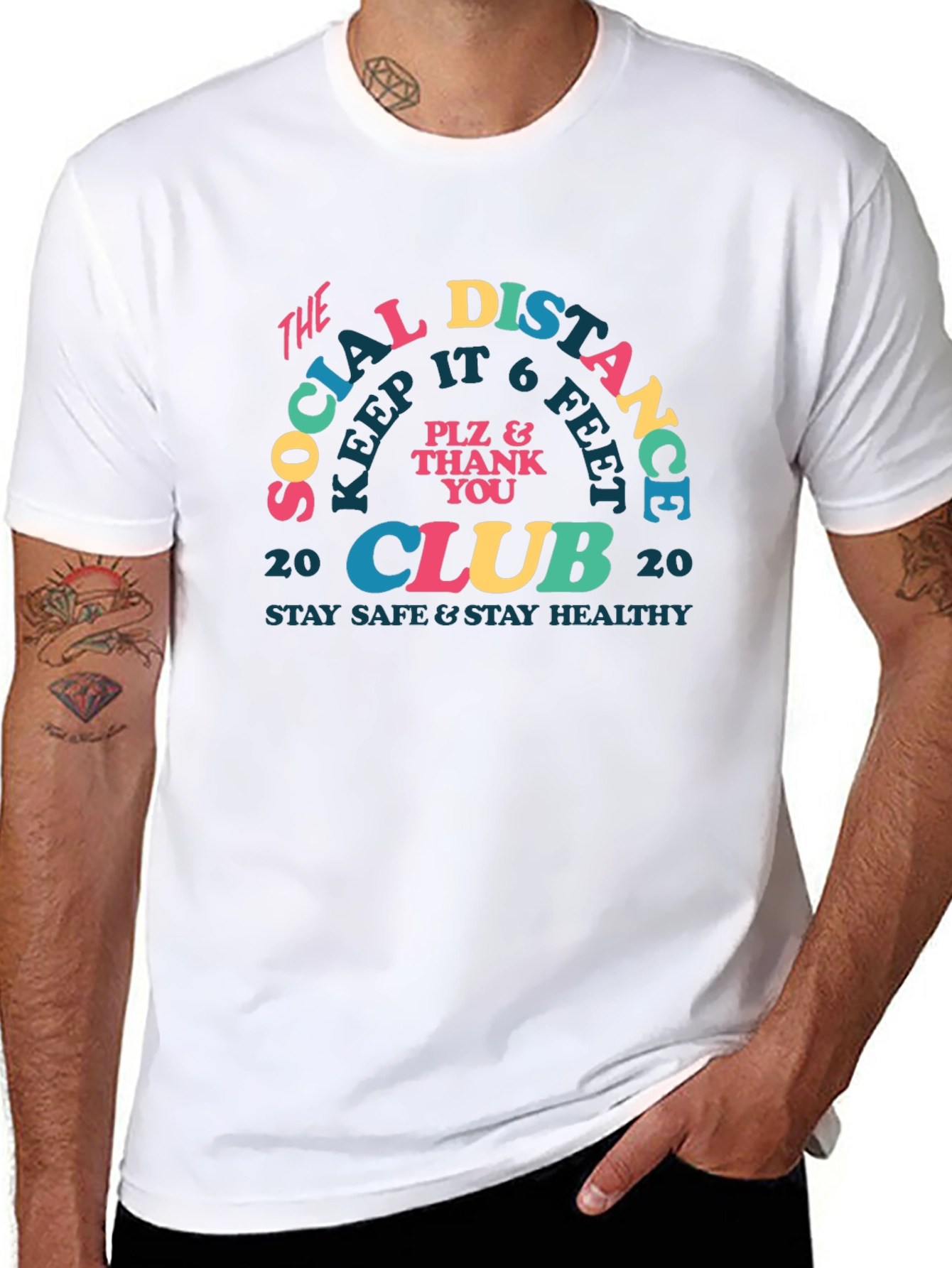 Social Distance Club T-Shirt