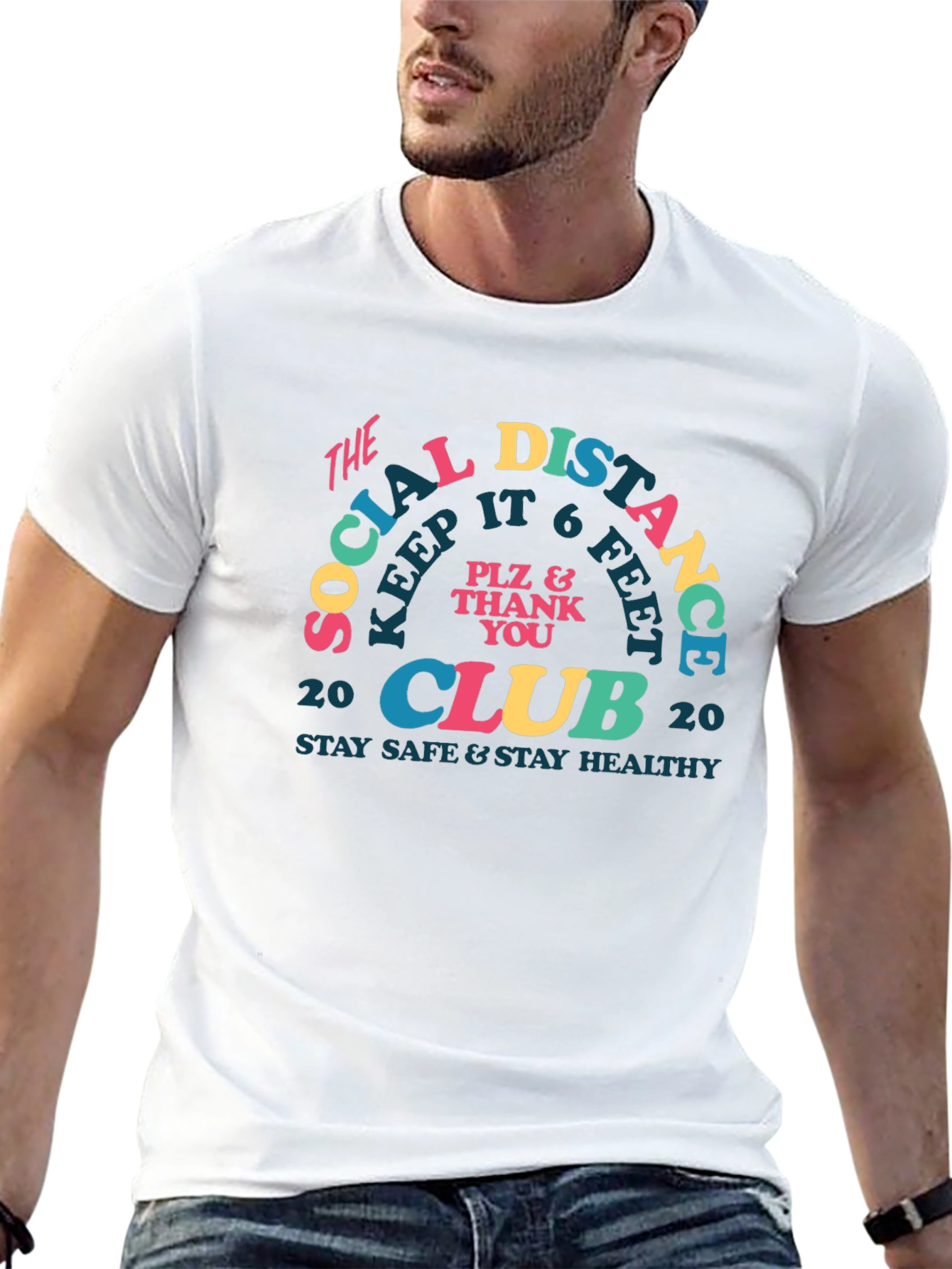 Social Distance Club T-Shirt