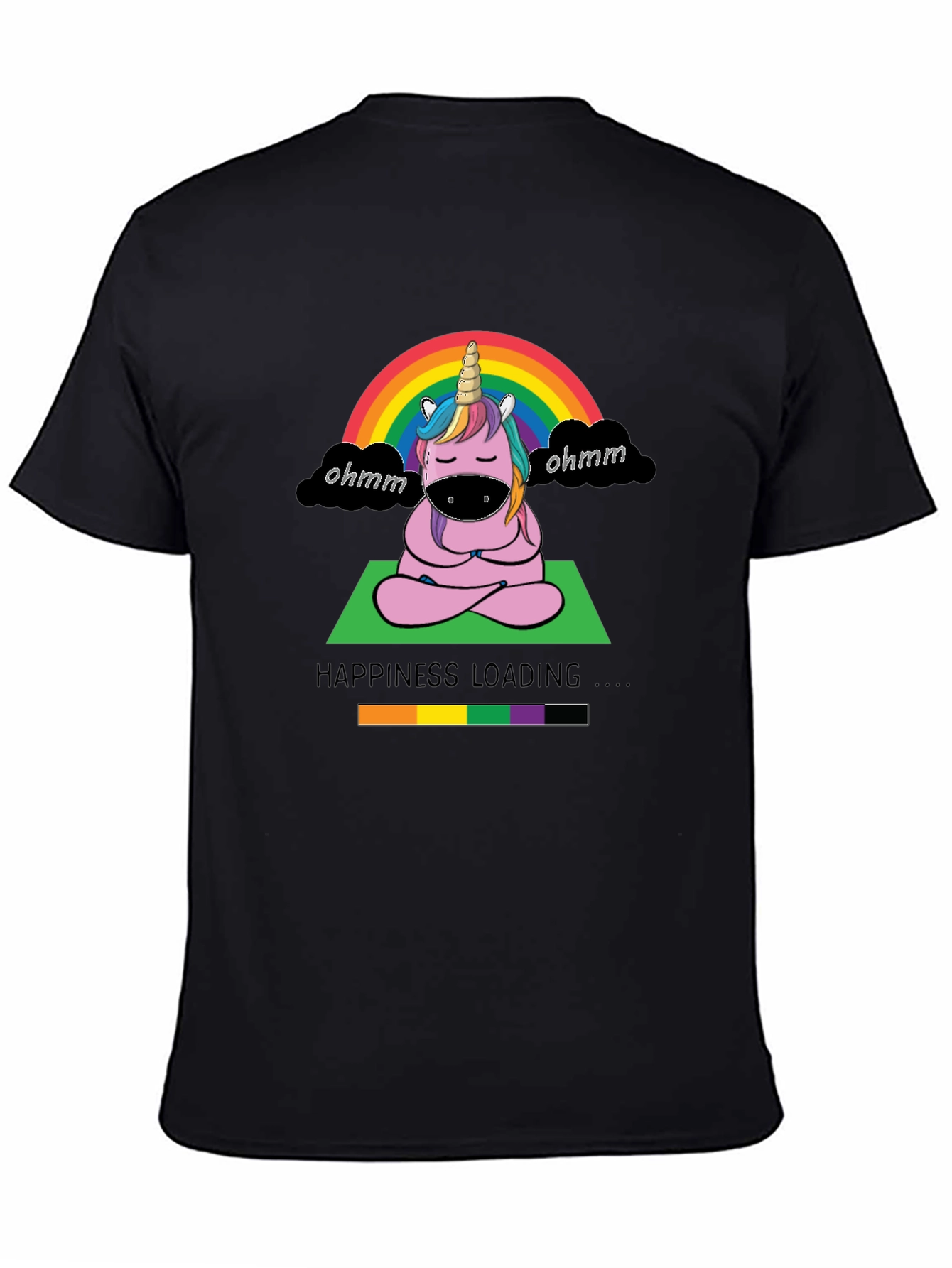 Unicorn Yoga Tee - Happiness Loading