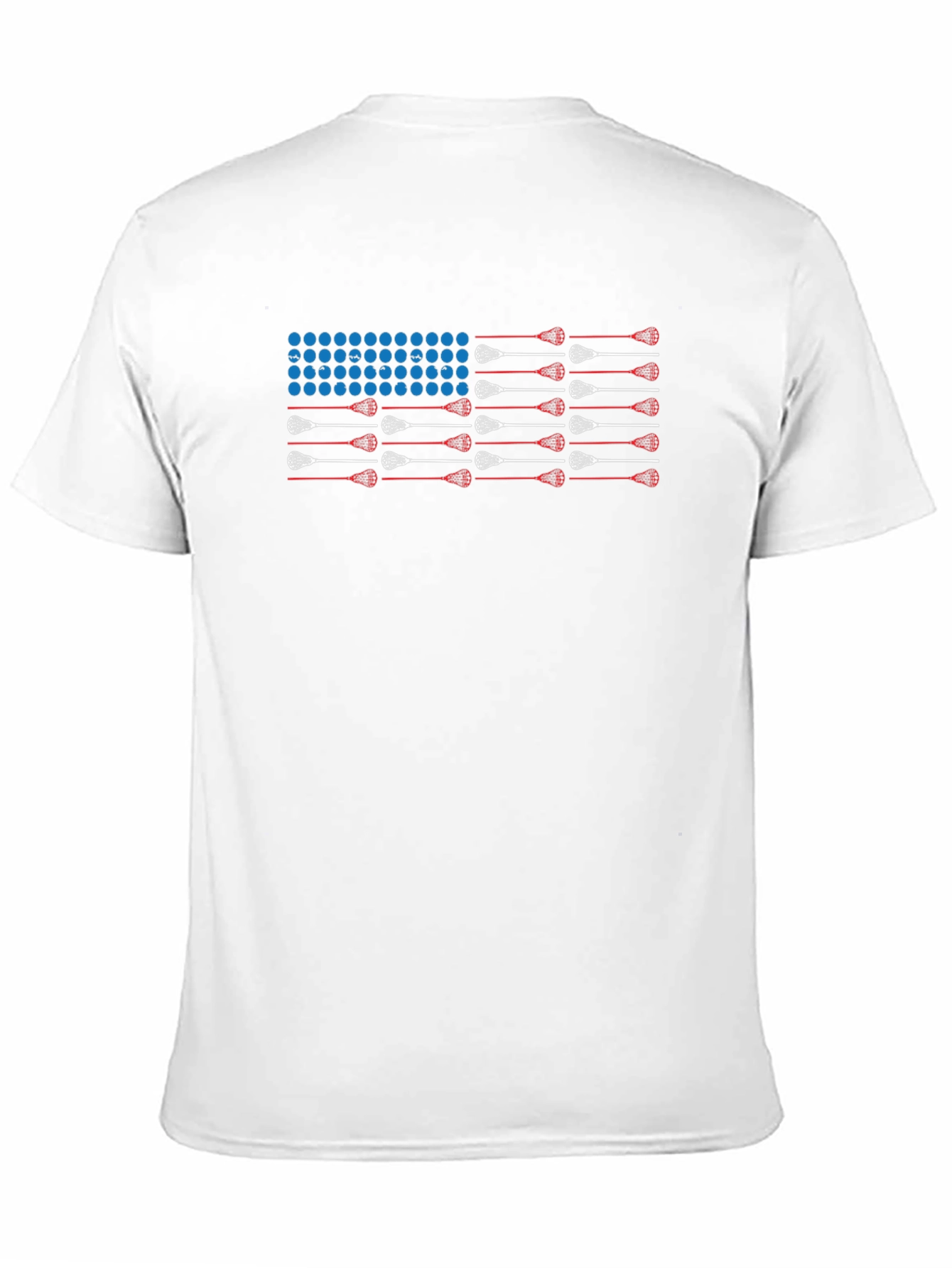 Lacrosse American Flag T-Shirt