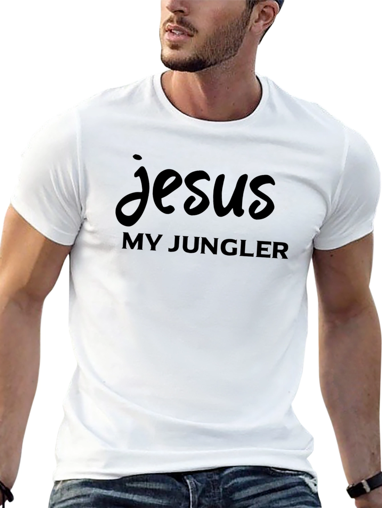Jesus My Jungler T-Shirt - Gamer Christian Tee