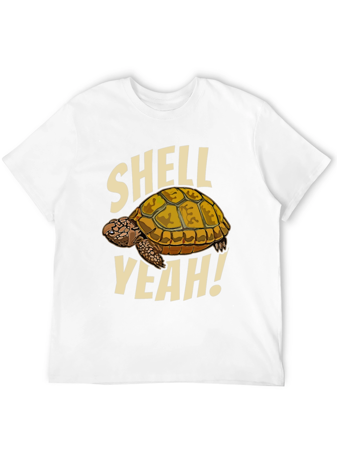 Shell Yeah! Turtle Graphic Black T-Shirt