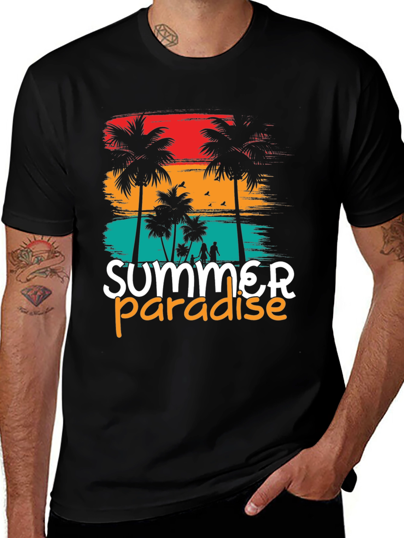 Summer Paradise Graphic Tee