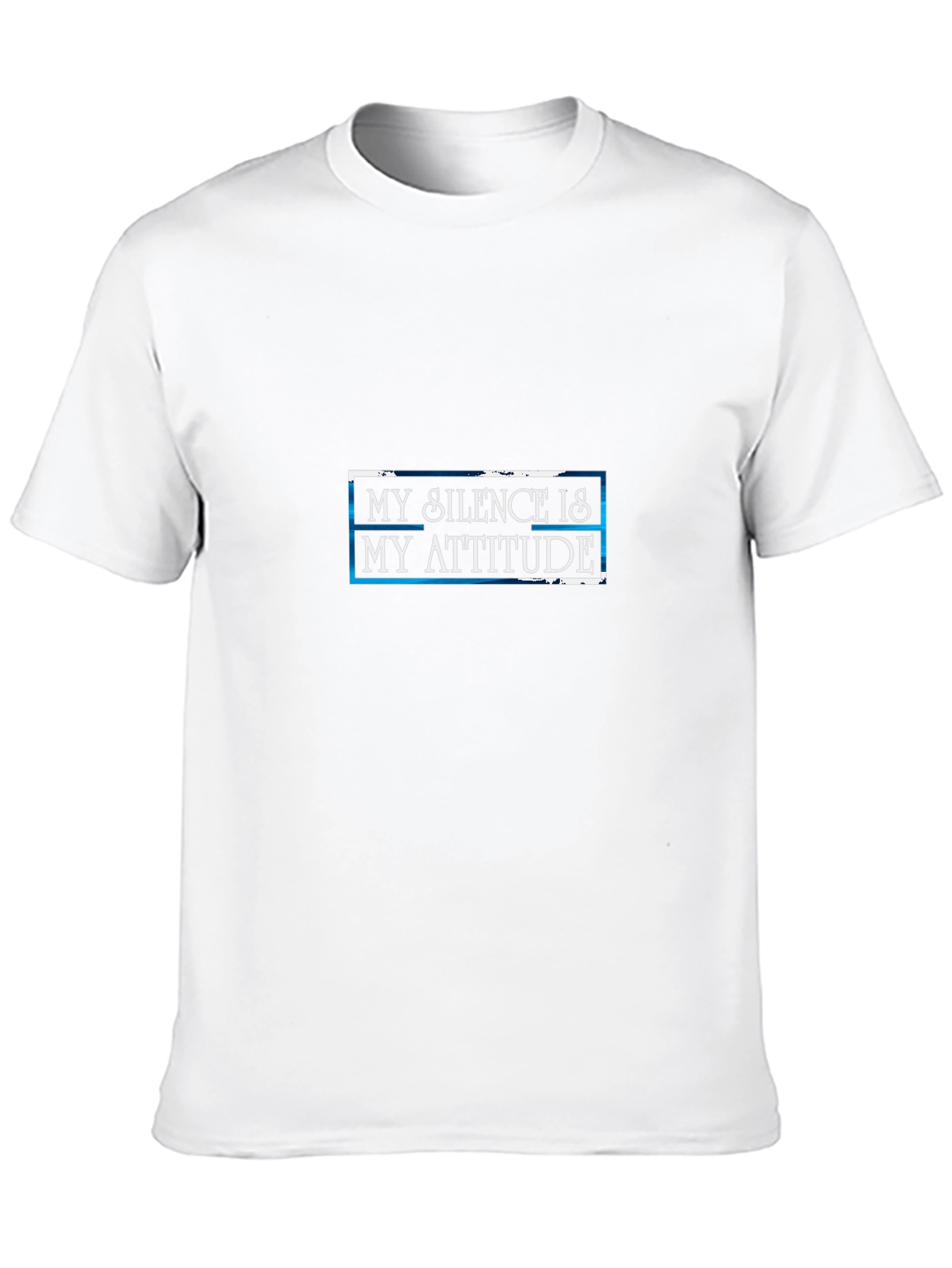 My Silence Is My Attitude Graphic Tee