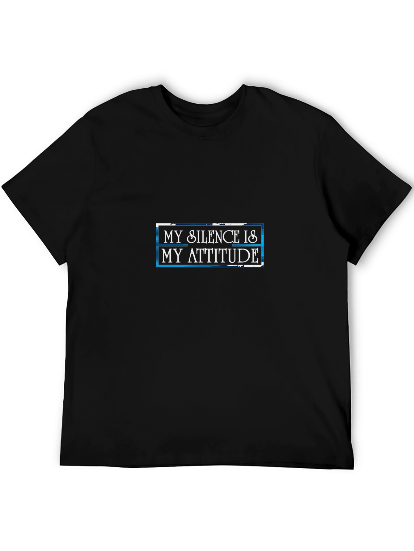 My Silence Is My Attitude Graphic Tee