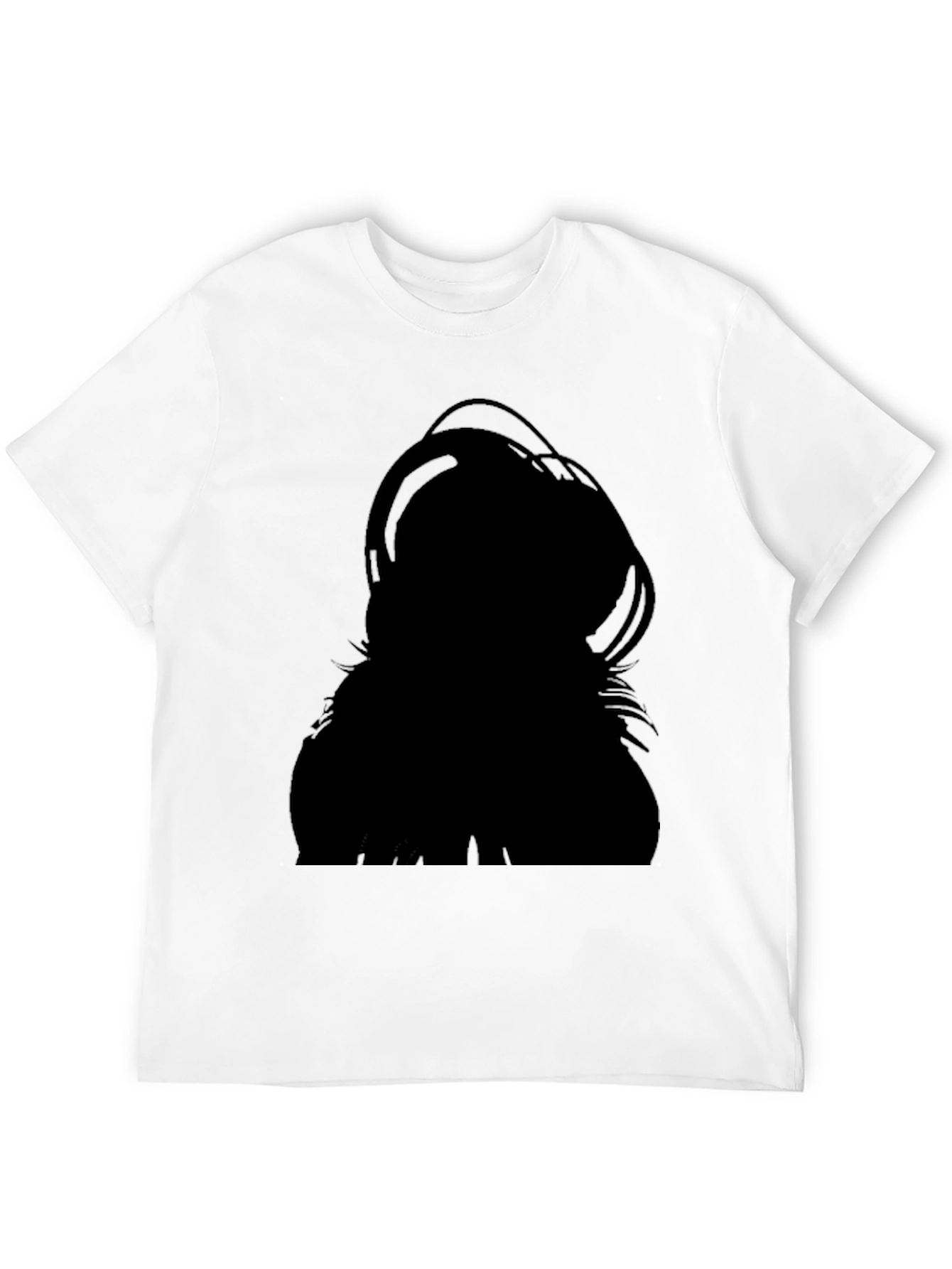 Silhouette Graphic Black T-Shirt