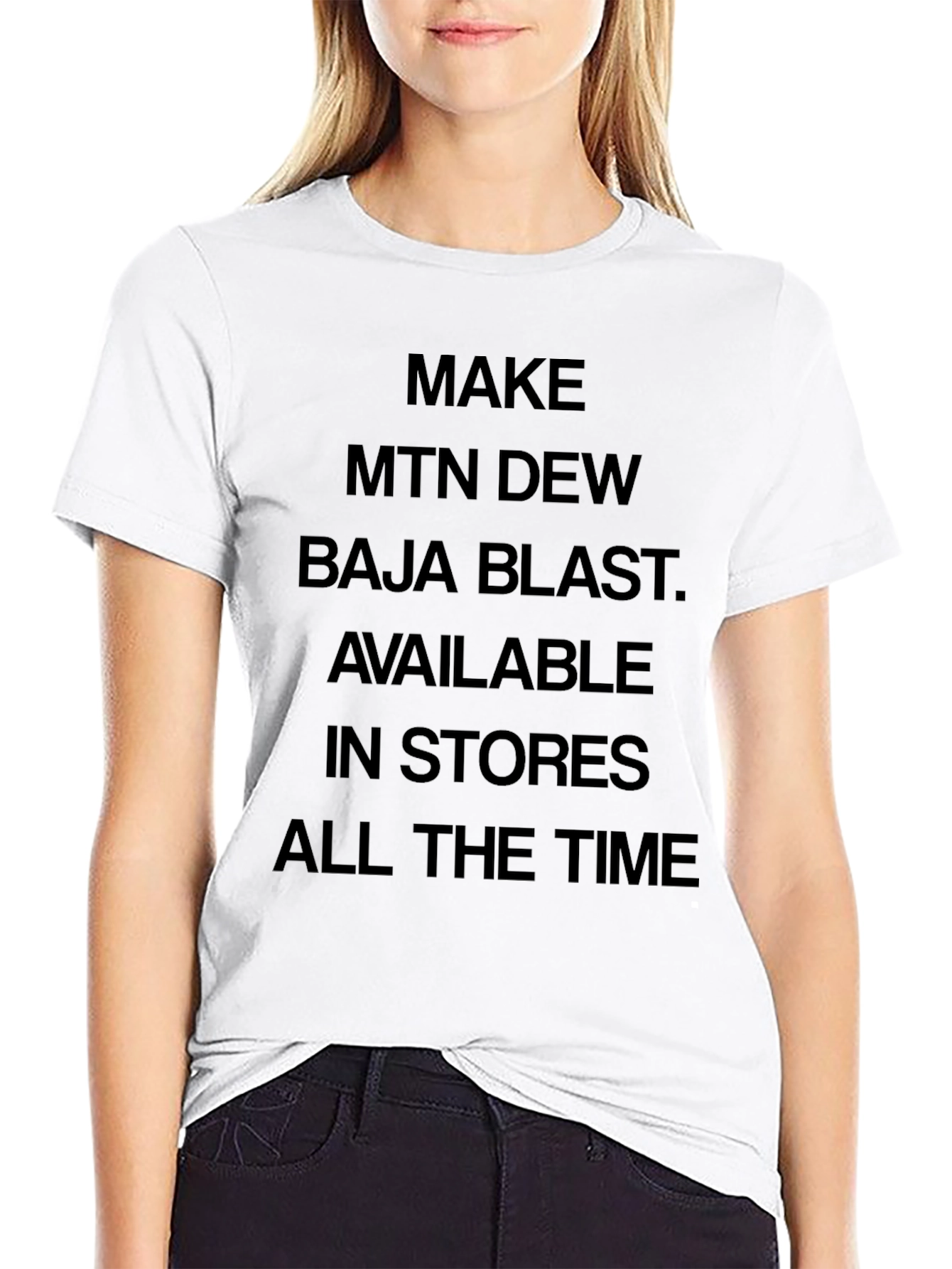 Make MTN Dew Baja Blast Available T-Shirt