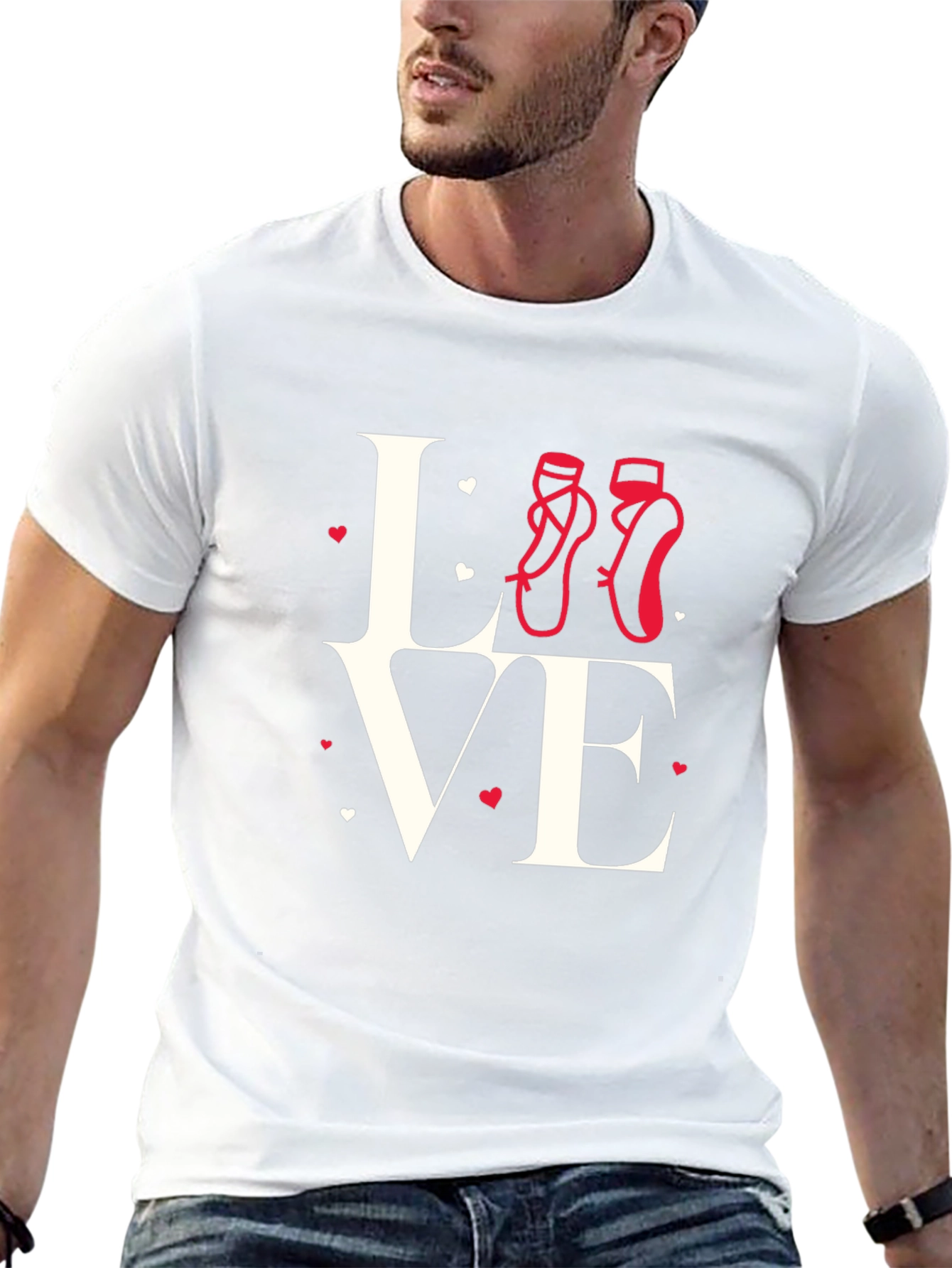 Love Ballet T-Shirt - Black Graphic Tee