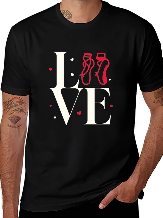 Love Ballet T-Shirt - Black Graphic Tee