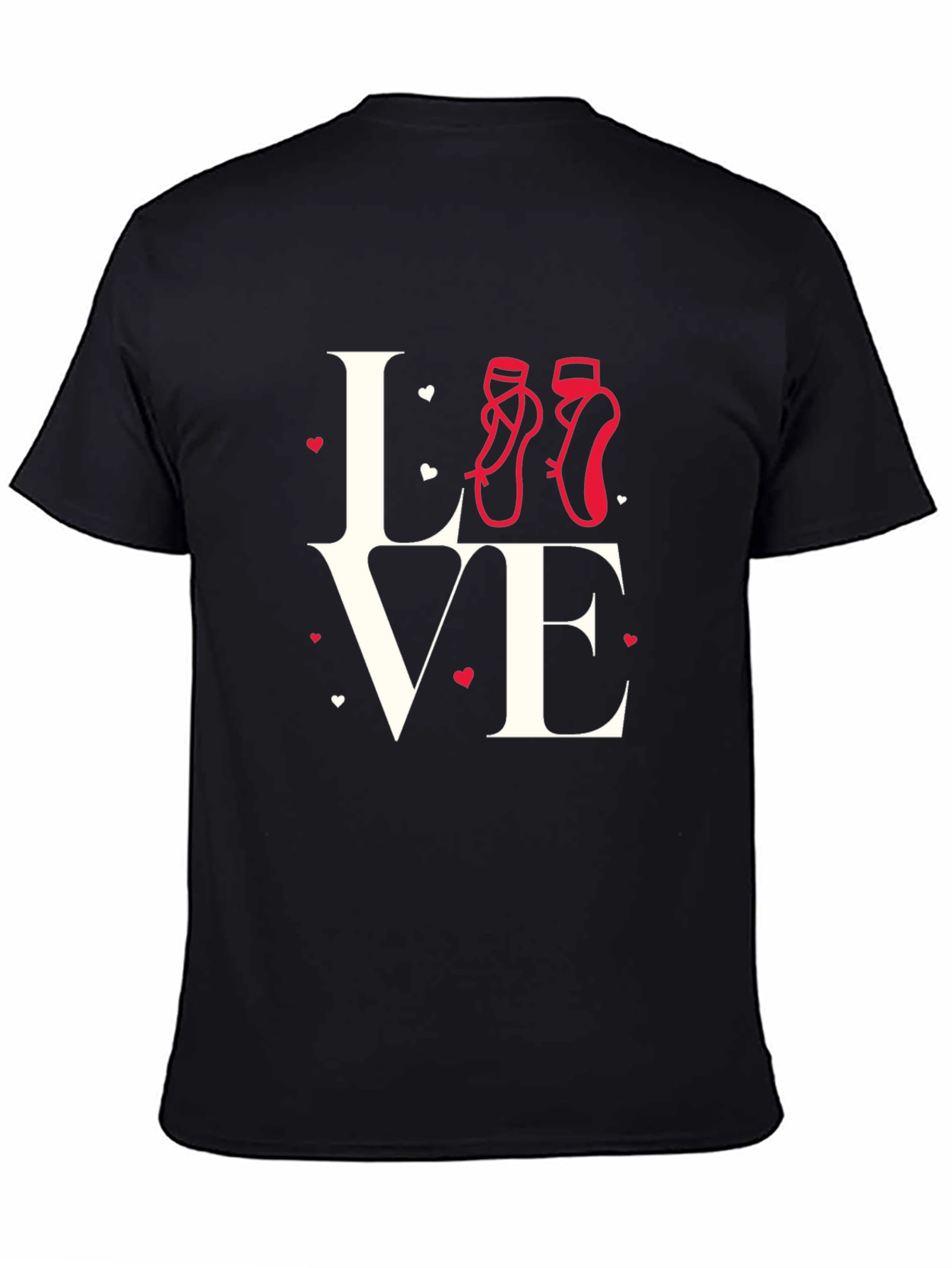Love Ballet T-Shirt - Black Graphic Tee