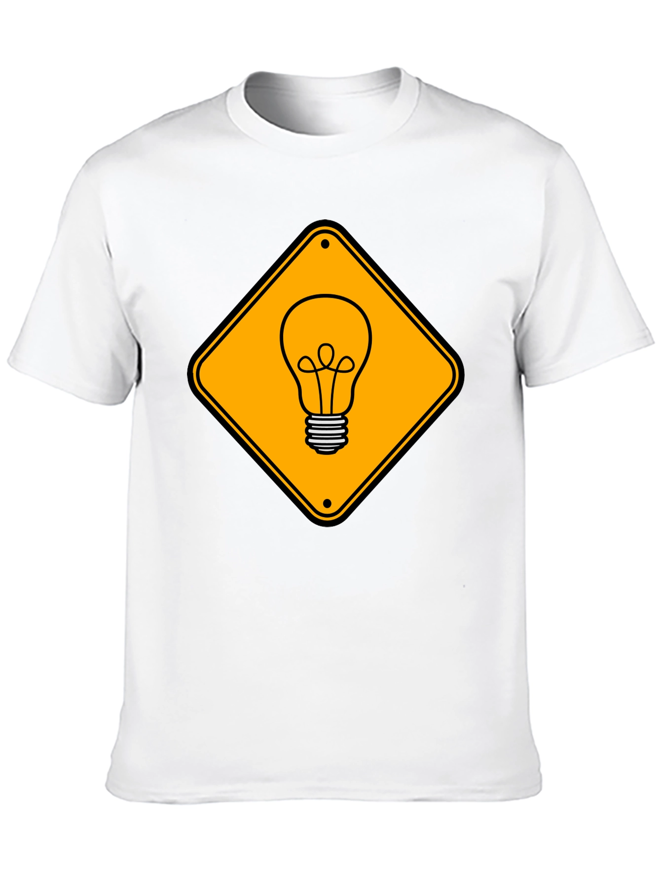 Idea Ahead: Novelty Light Bulb Graphic Tee
