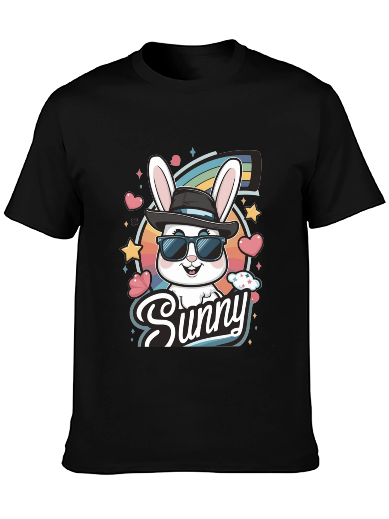 Sunny Bunny Graphic T-Shirt