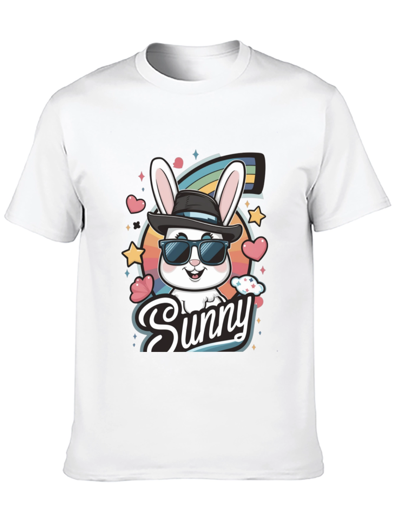 Sunny Bunny Graphic T-Shirt