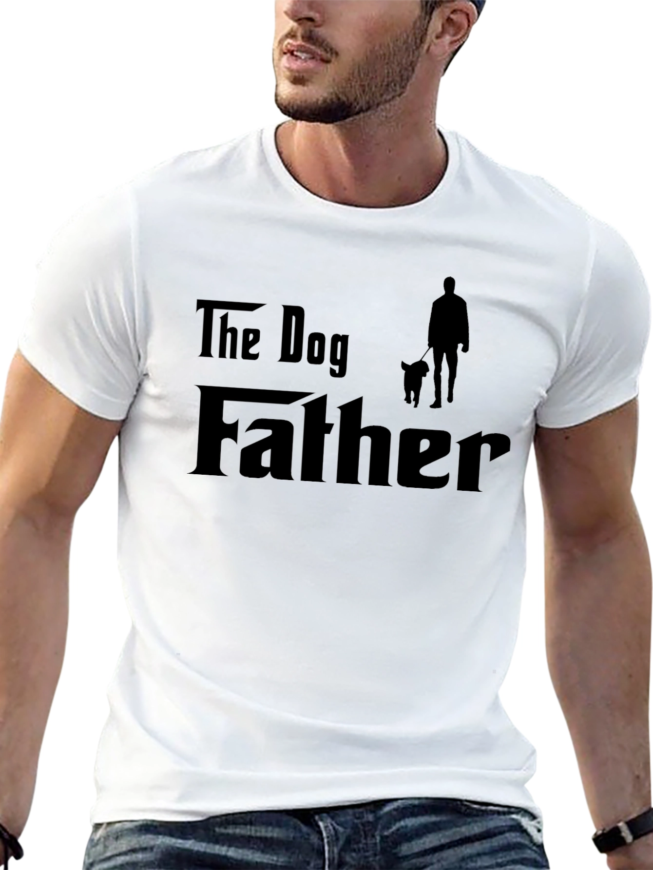 The Dog Father T-Shirt - Funny Dog Lover Tee