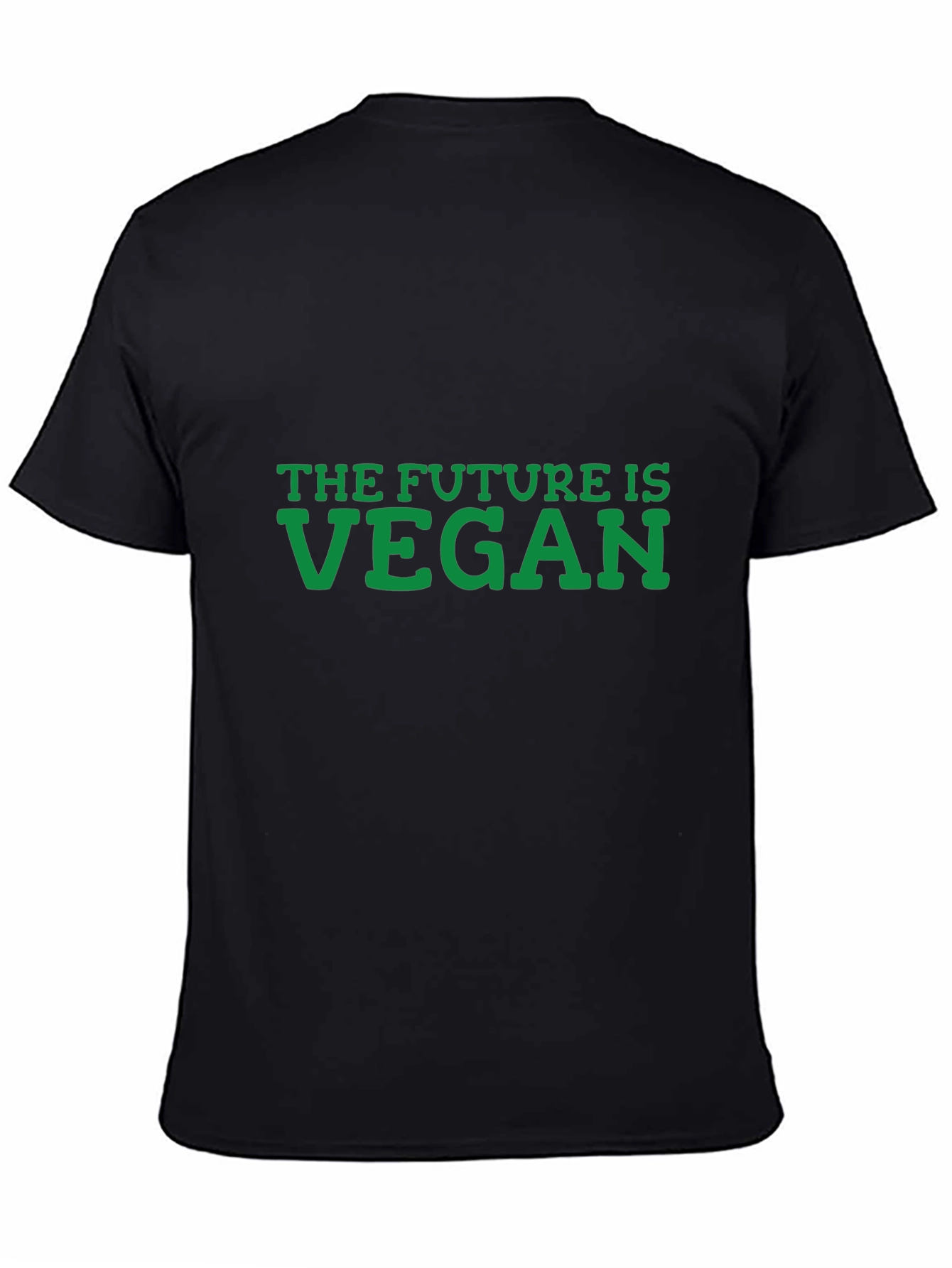 Vegan Future T-Shirt - Unisex Black Tee