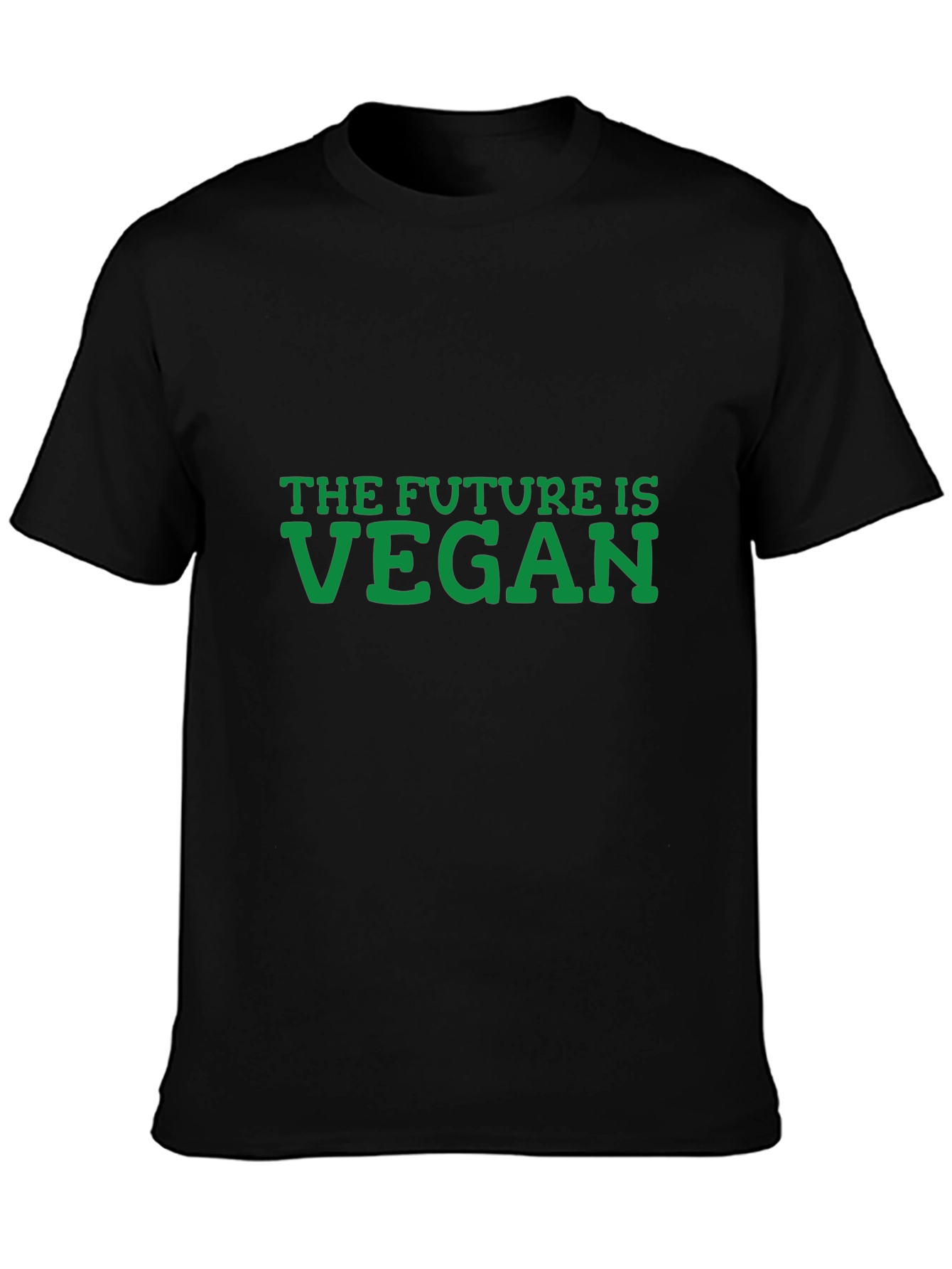 Vegan Future T-Shirt - Unisex Black Tee