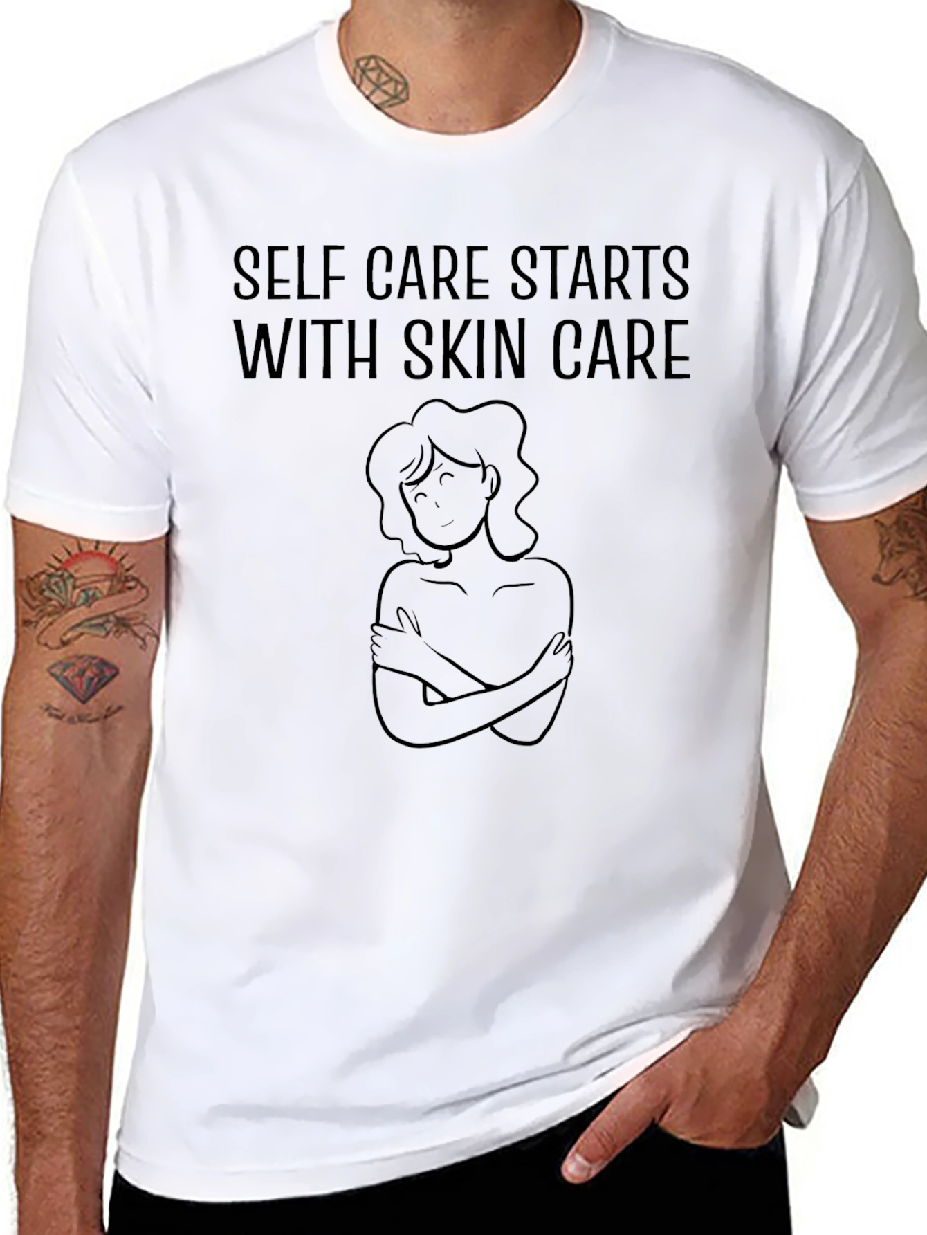 Self Care Starts with Skin Care T-Shirt