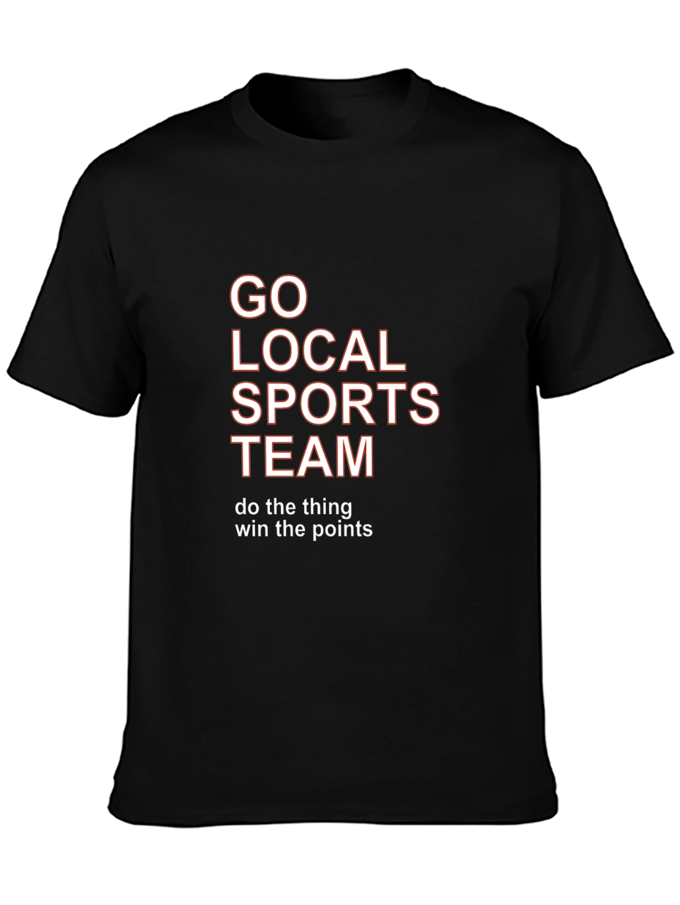 Go Local Sports Team Graphic T-Shirt