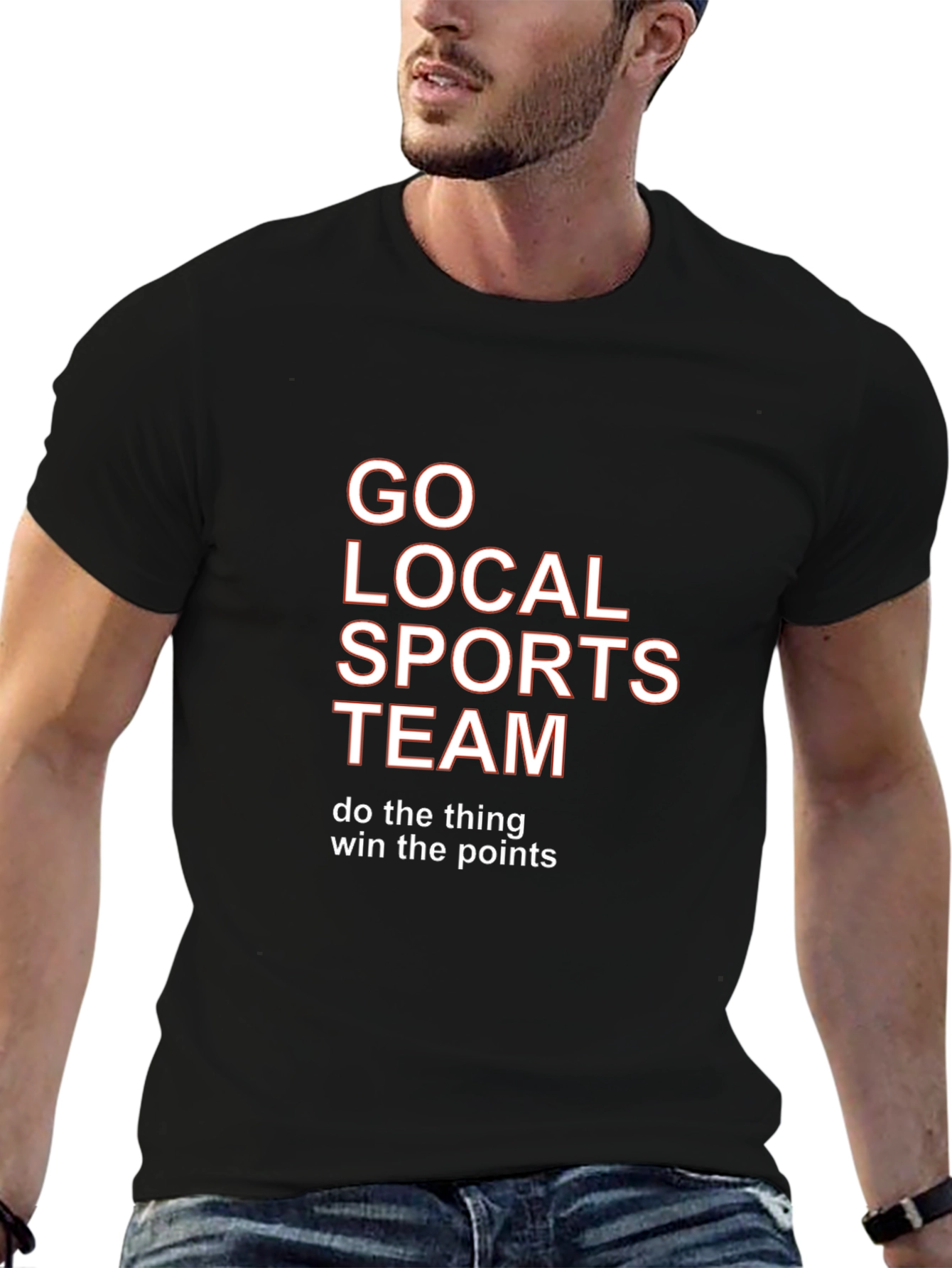 Go Local Sports Team Graphic T-Shirt