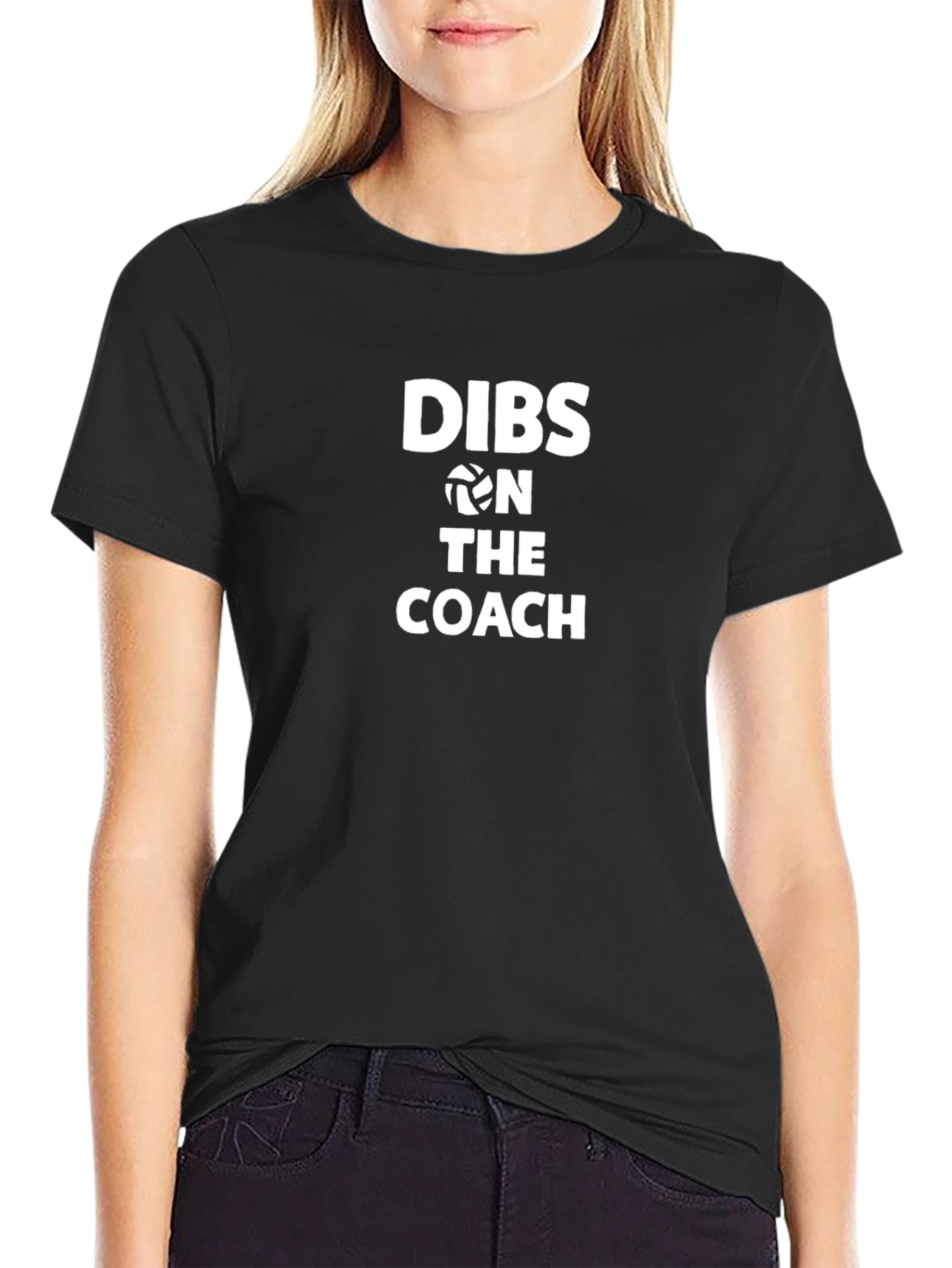 Dibs on the Coach Volleyball T-Shirt