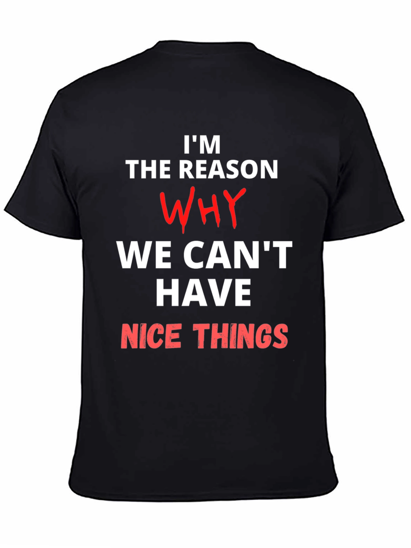 Im The Reason Why Funny Sarcastic T-Shirt