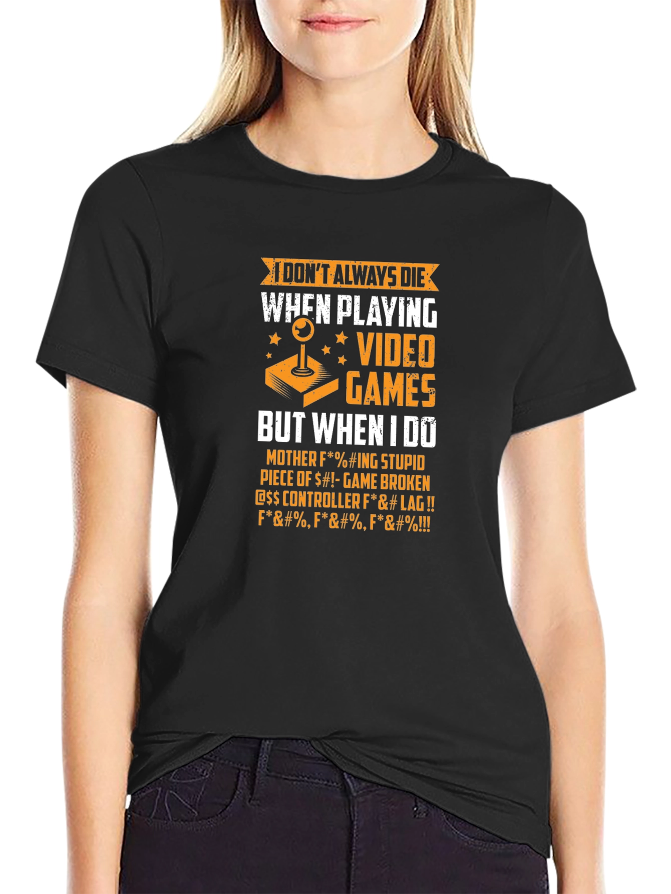Gamer Humor T-Shirt - Video Game Death Quote