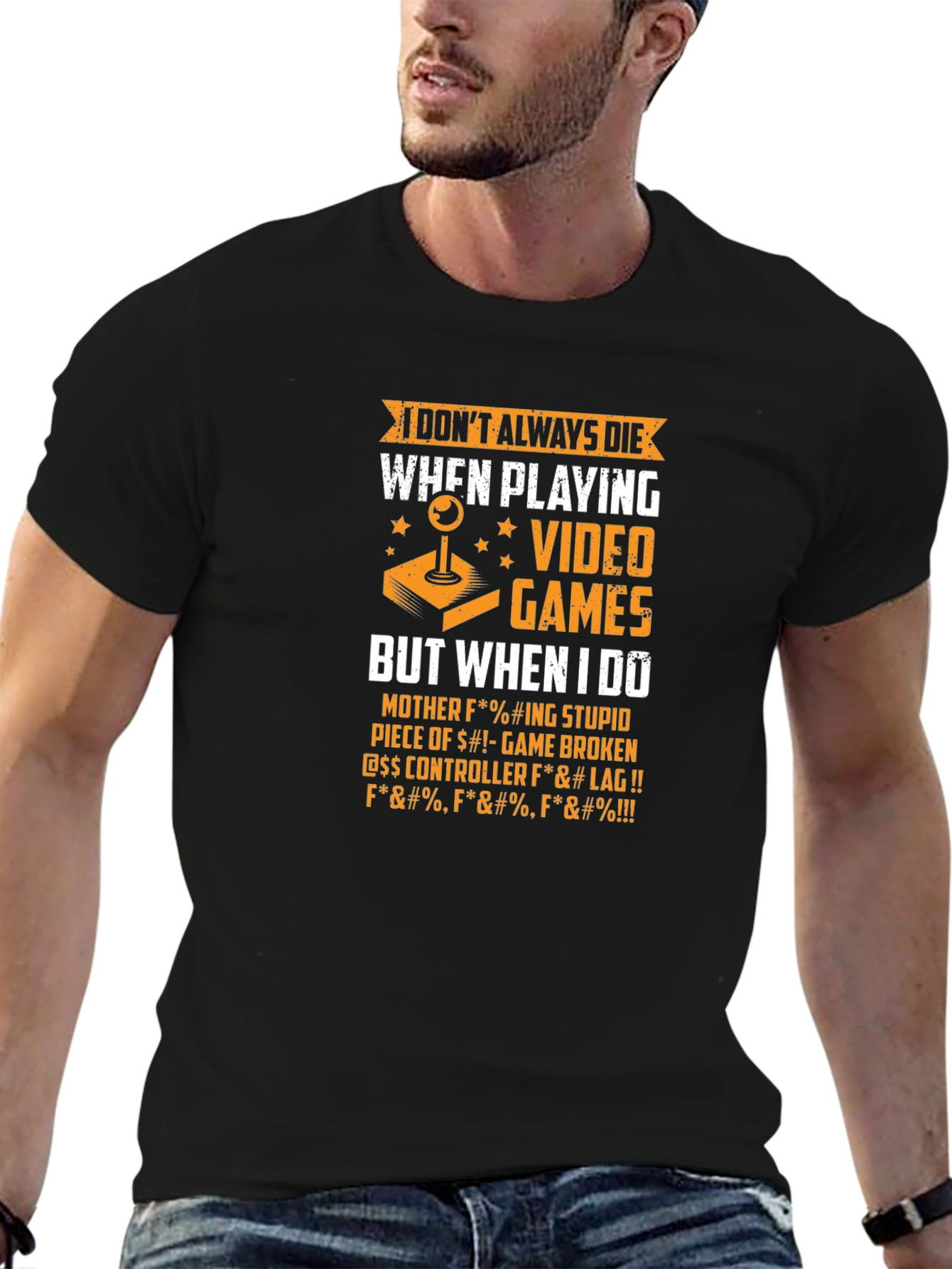 Gamer Humor T-Shirt - Video Game Death Quote