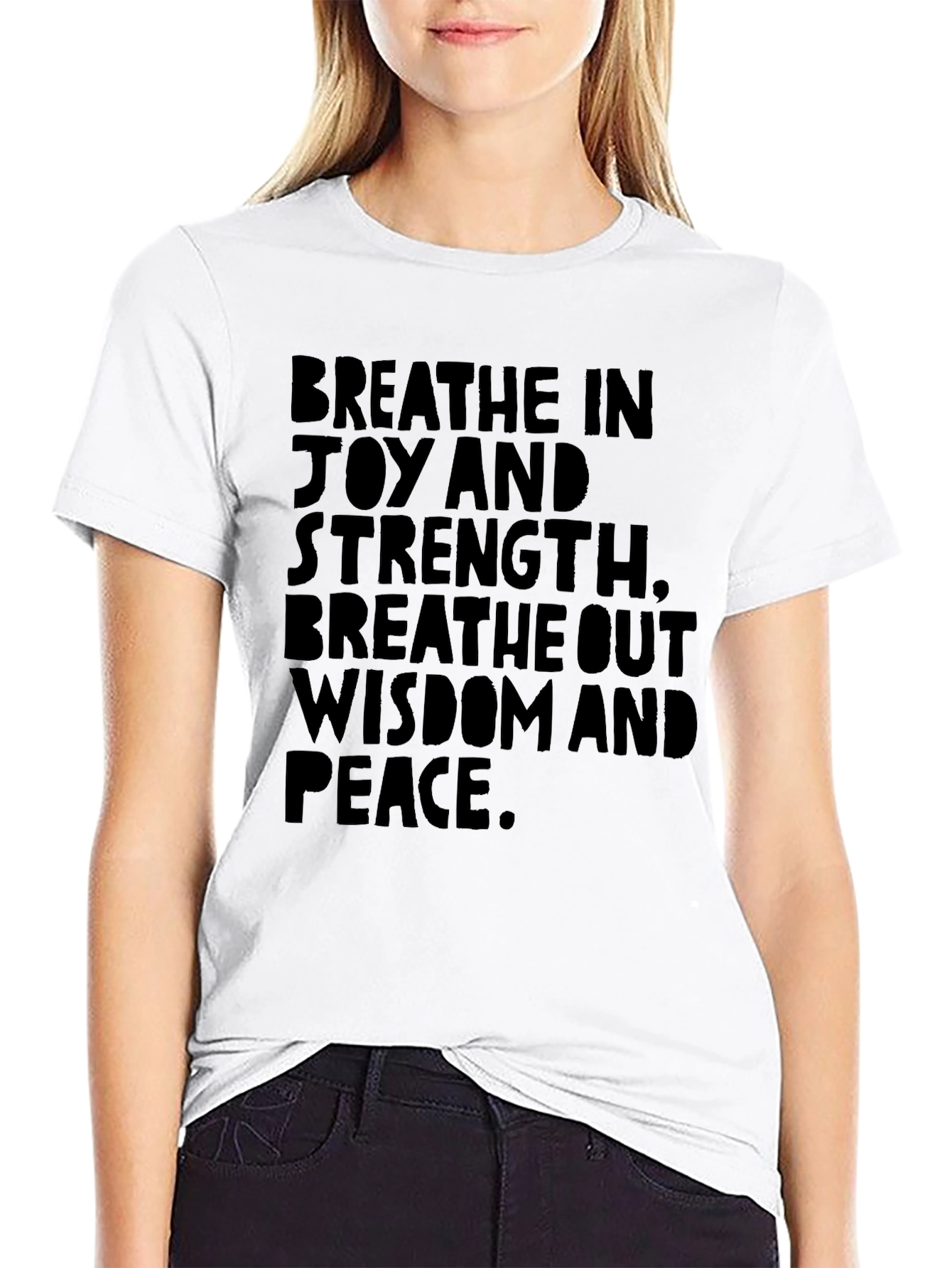 Breathe In Joy Breathe Out Peace T-Shirt