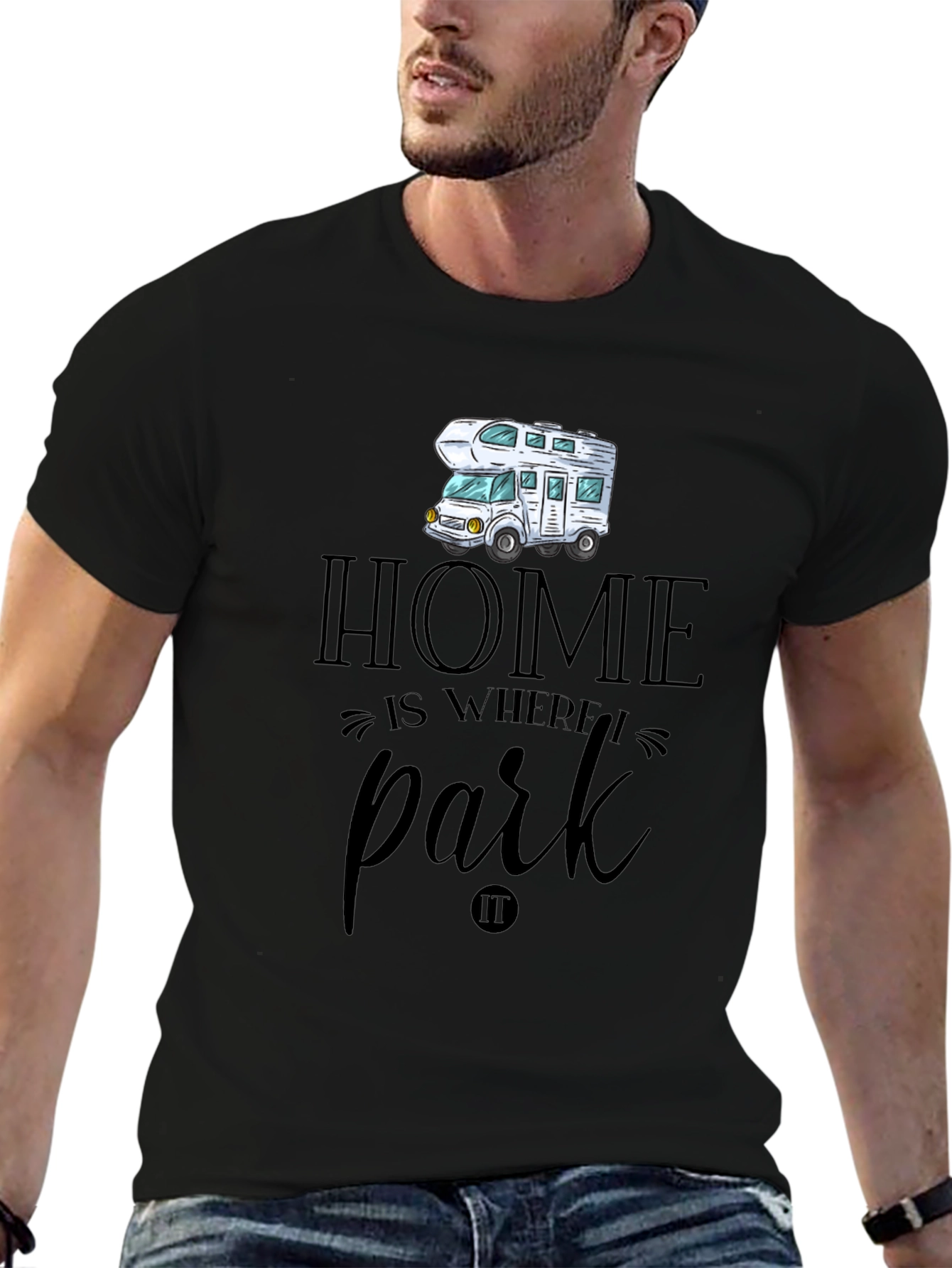 Home is Where We Park RV T-Shirt